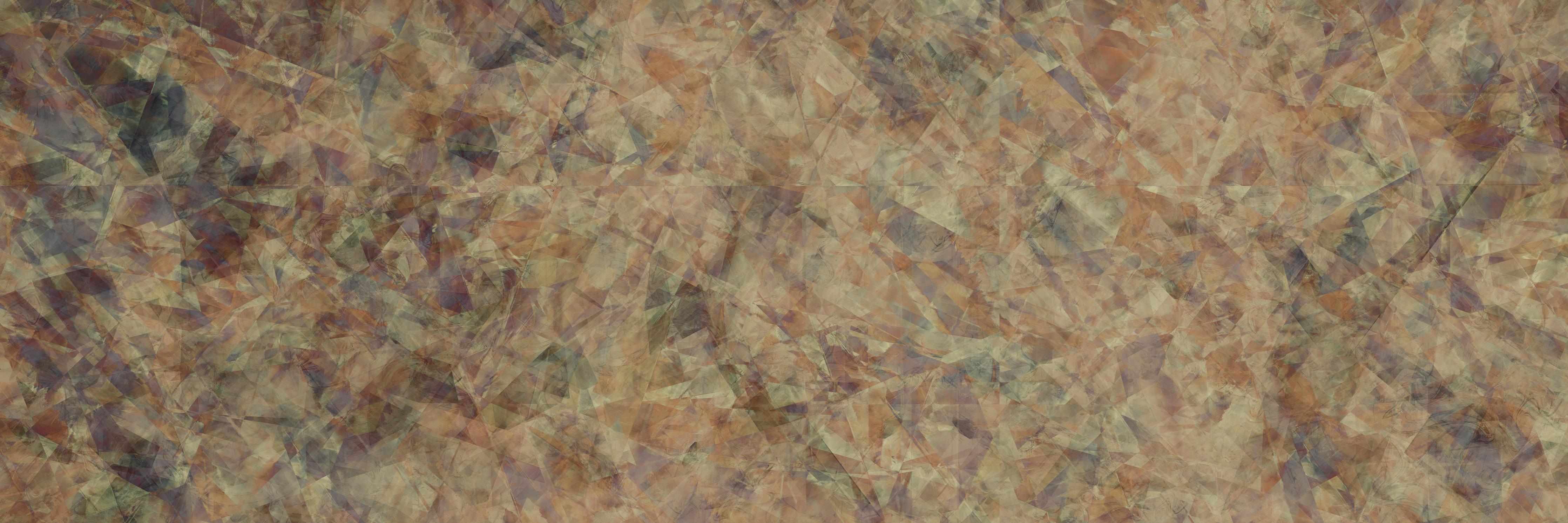 Spritzschutz-Bunte Kristallförmige Wandtextur