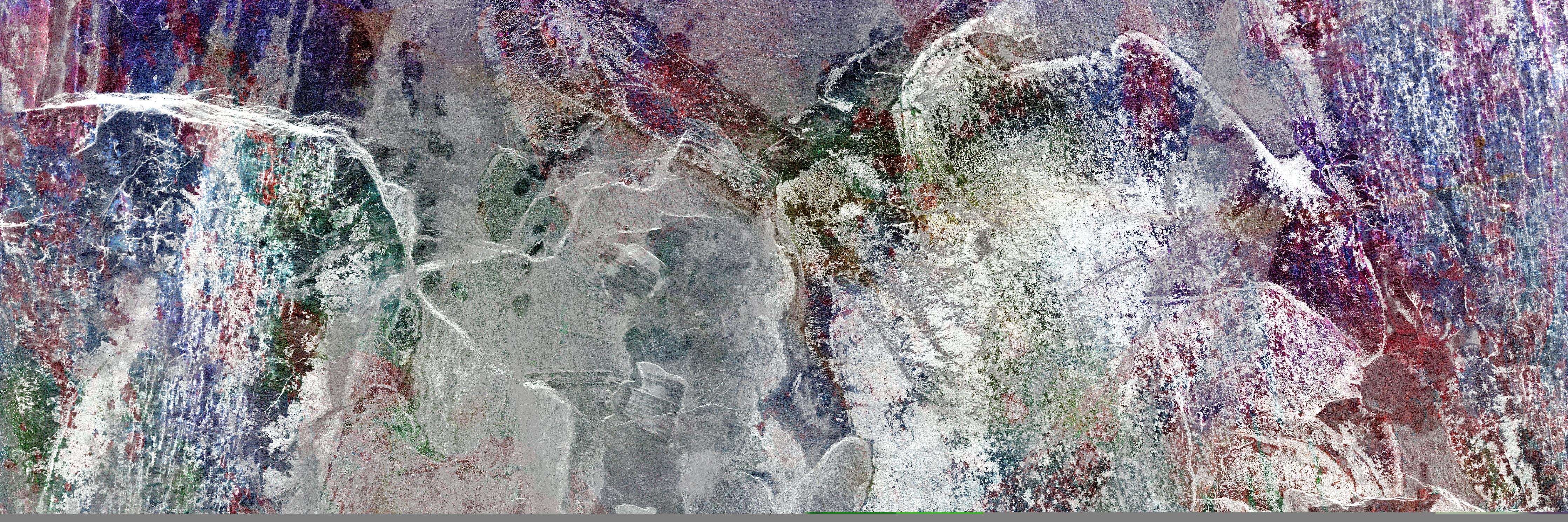 Spritzschutz-Bunte natürliche Marmortextur