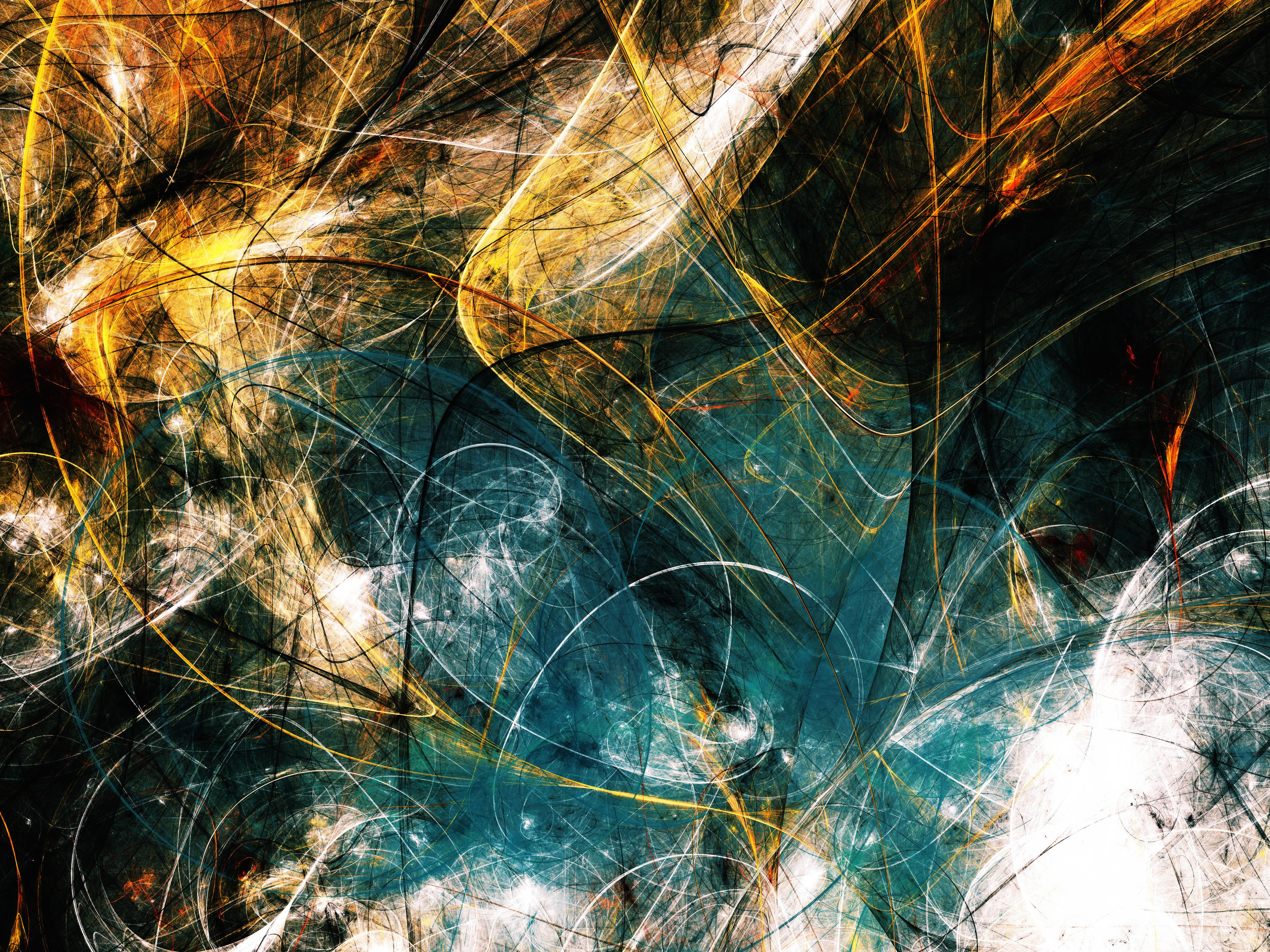 Spritzschutz-Chaotische 3D- Illustration