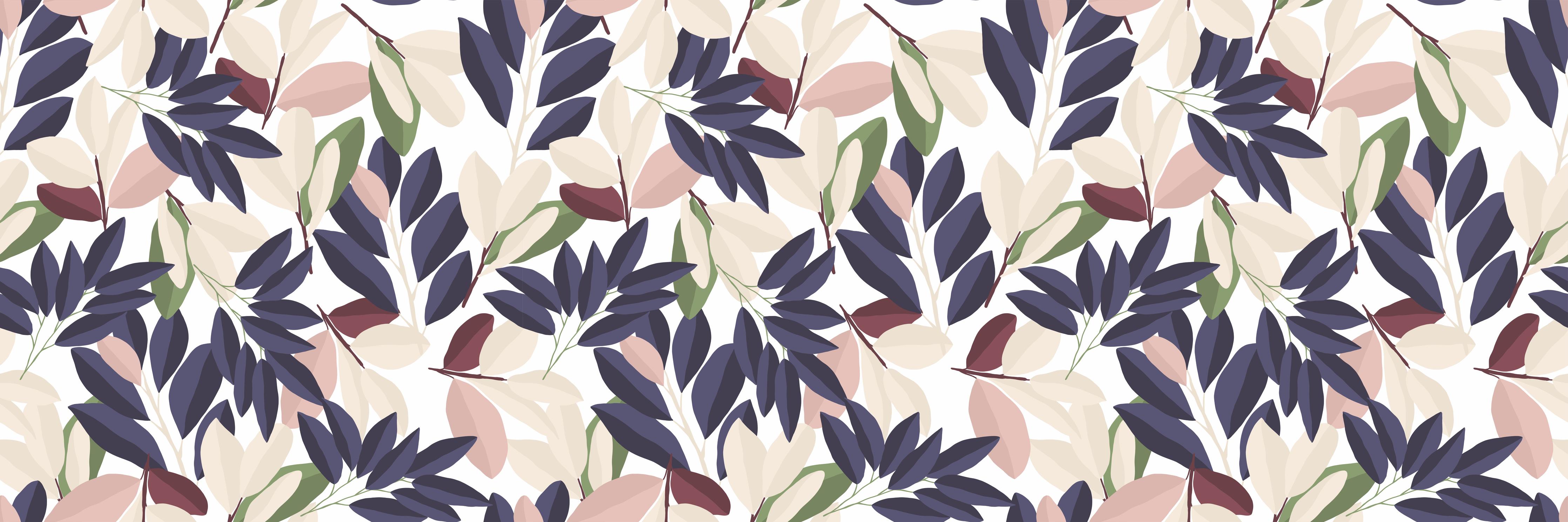 Spritzschutz-Florales Design in sanften Pastellnuancen