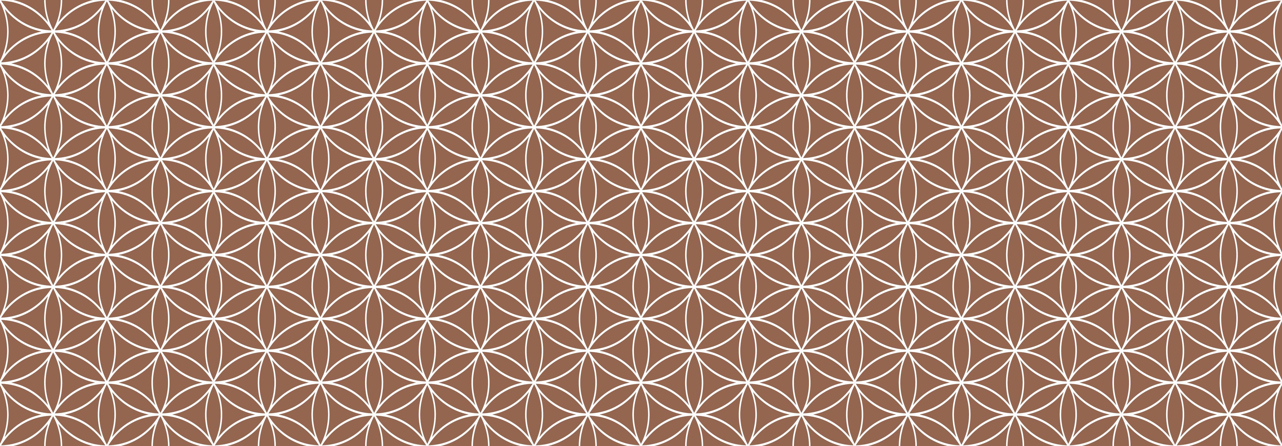 Spritzschutz-Geometrica Fiori Cannella