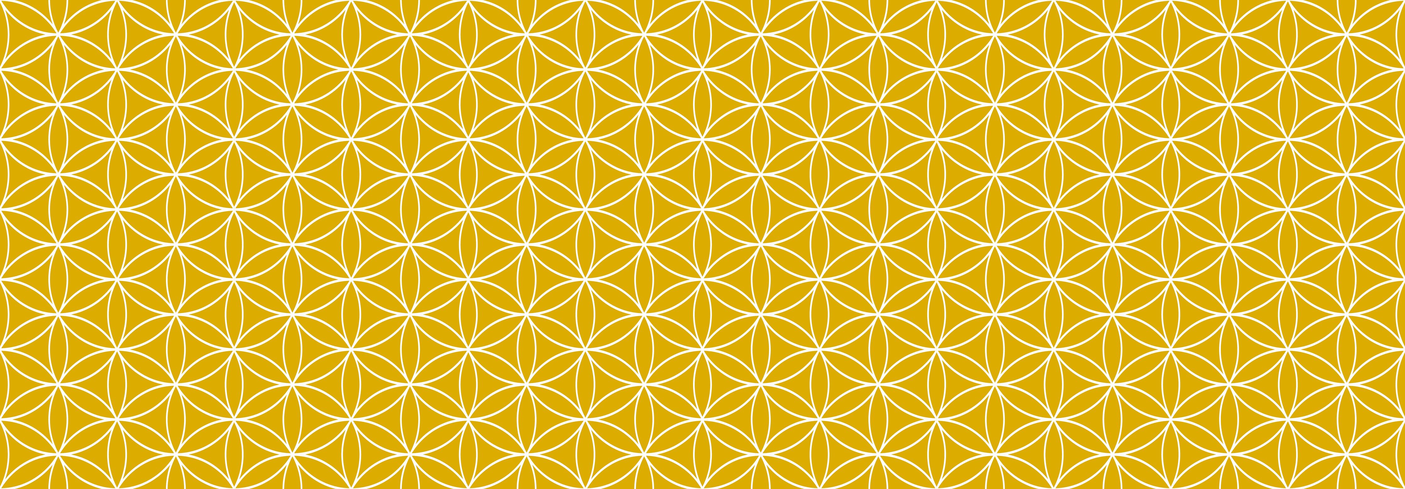 Spritzschutz-Geometrica Fiori Senape