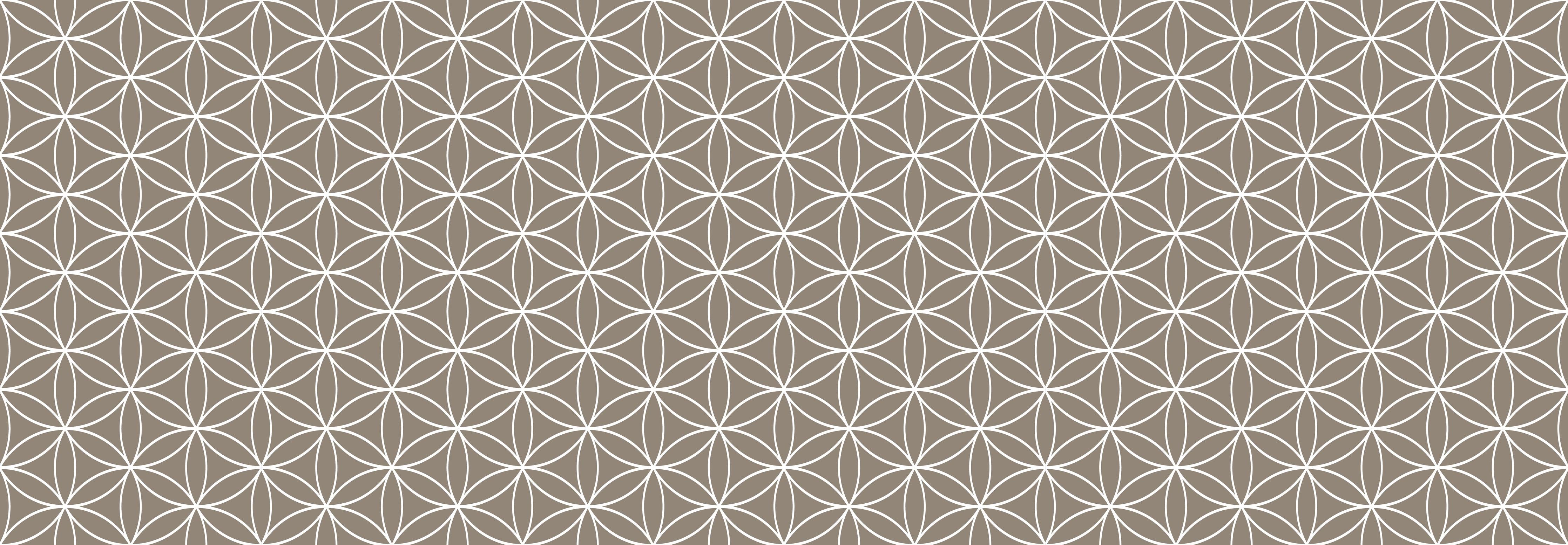 Spritzschutz-Geometrica Fiori Tortora
