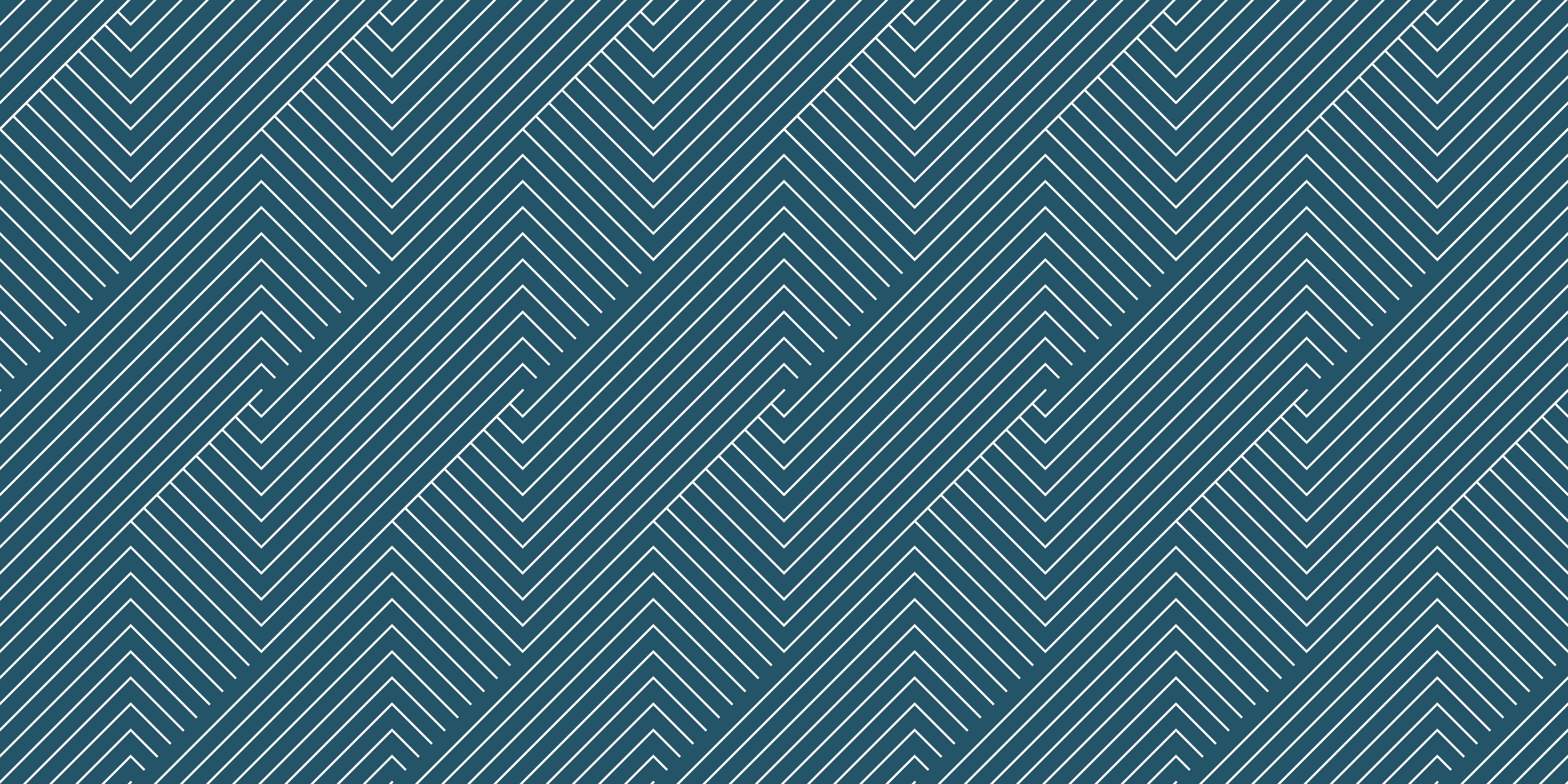 Spritzschutz-Geometrica Intreccio Blu Petrolio