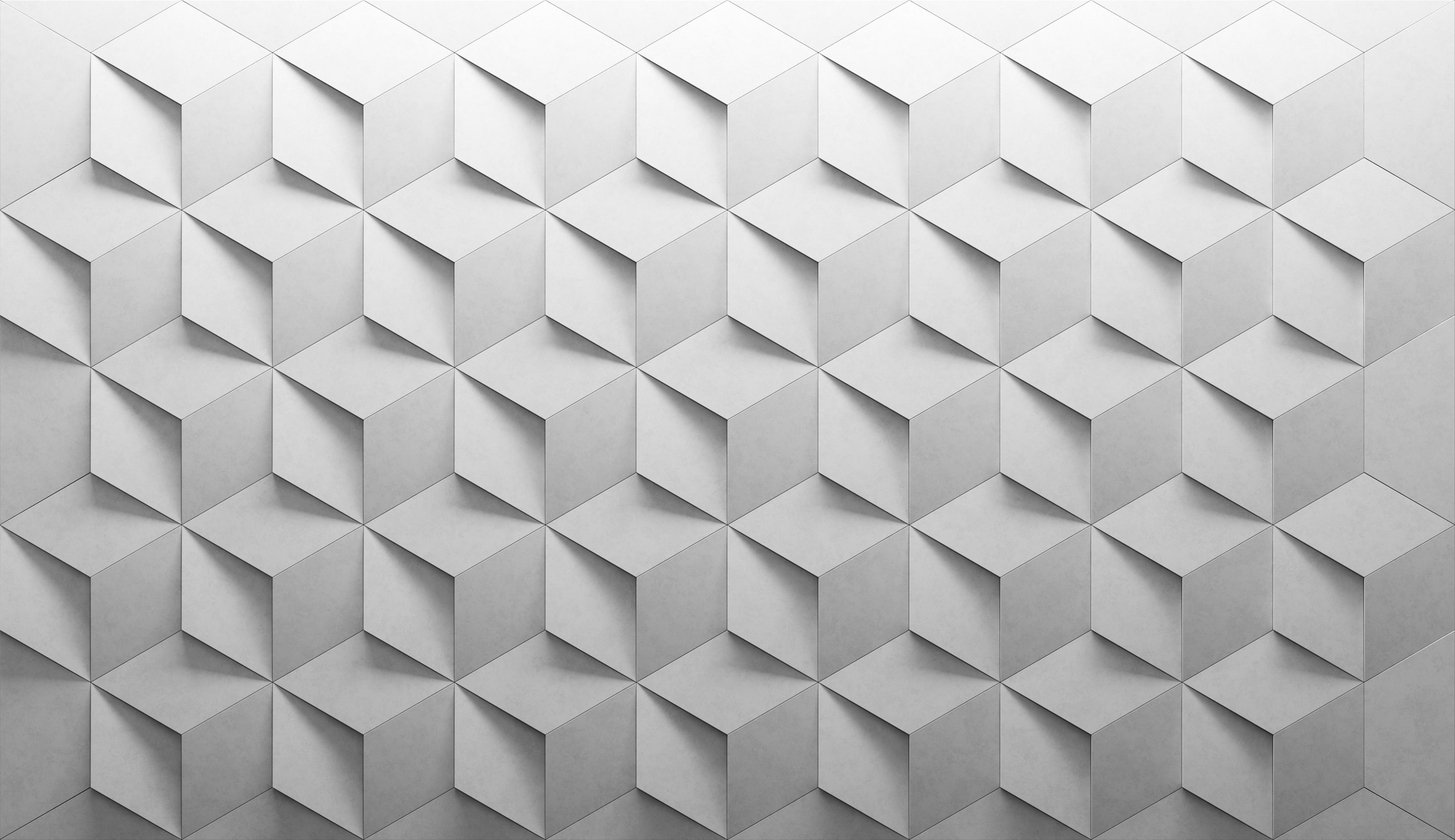 Spritzschutz-Geometrische 3D-Textur in Weiß und Grau