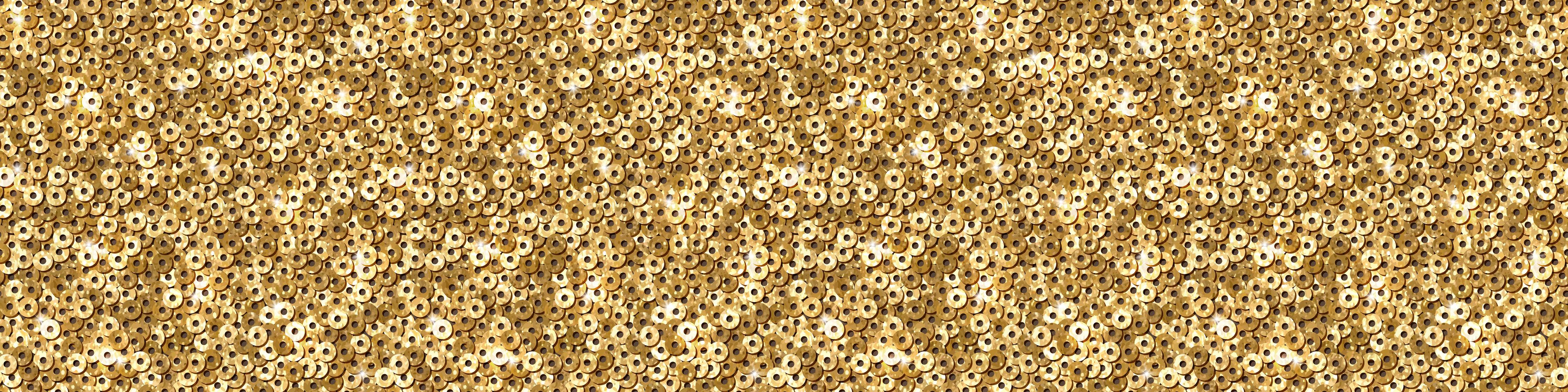 Spritzschutz-Glänzendes Gold-Pailletten-Stoffdesign