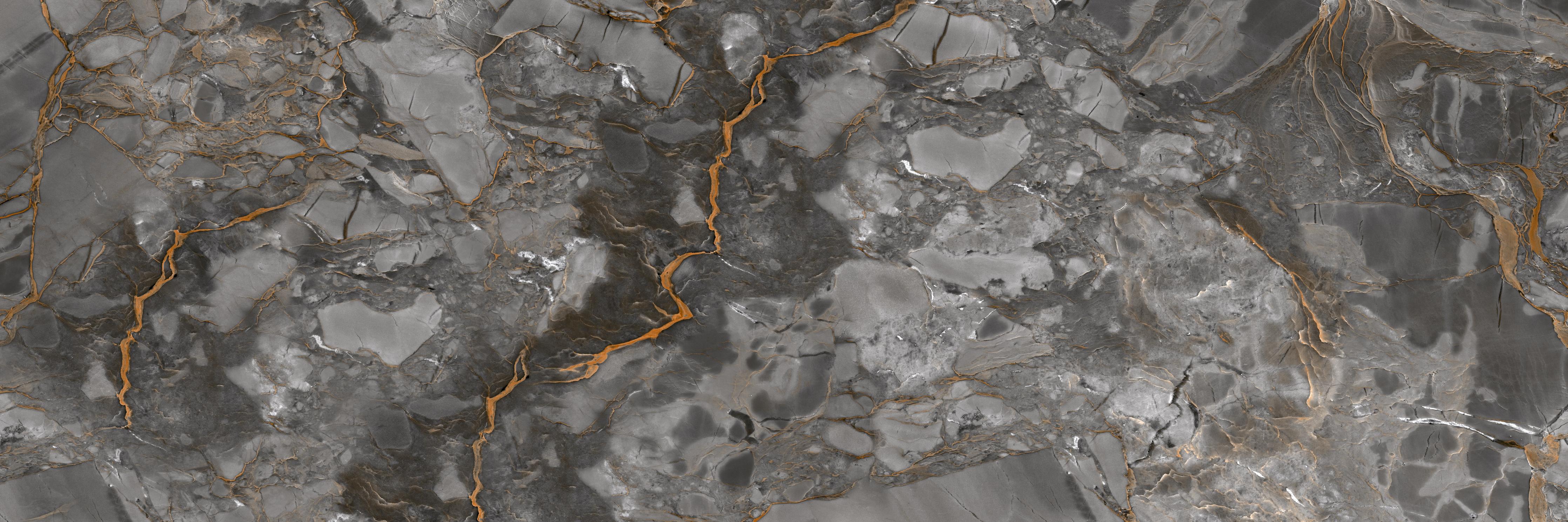 Spritzschutz-Gräulich-Schwarzer Marmor