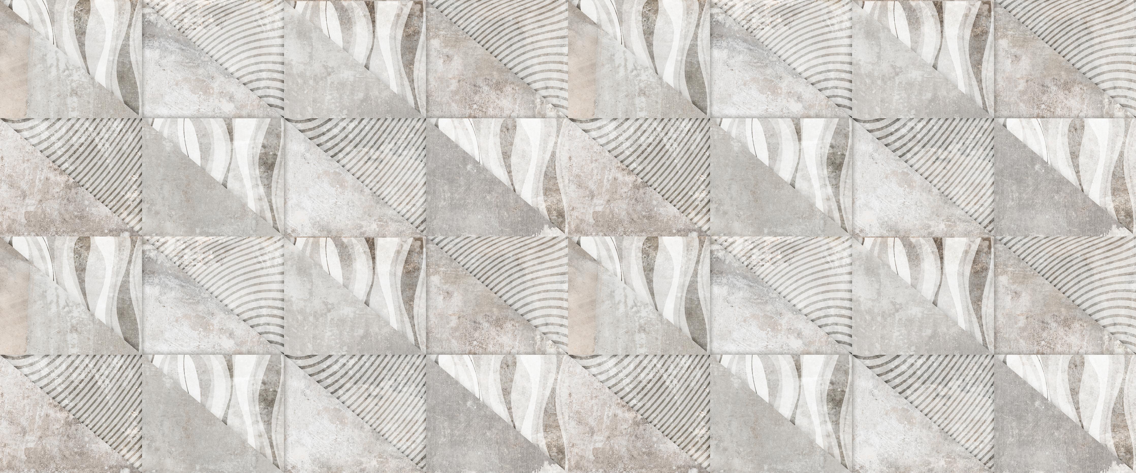 Spritzschutz-Grafische Weiß-Graue Zement-Textur Linien