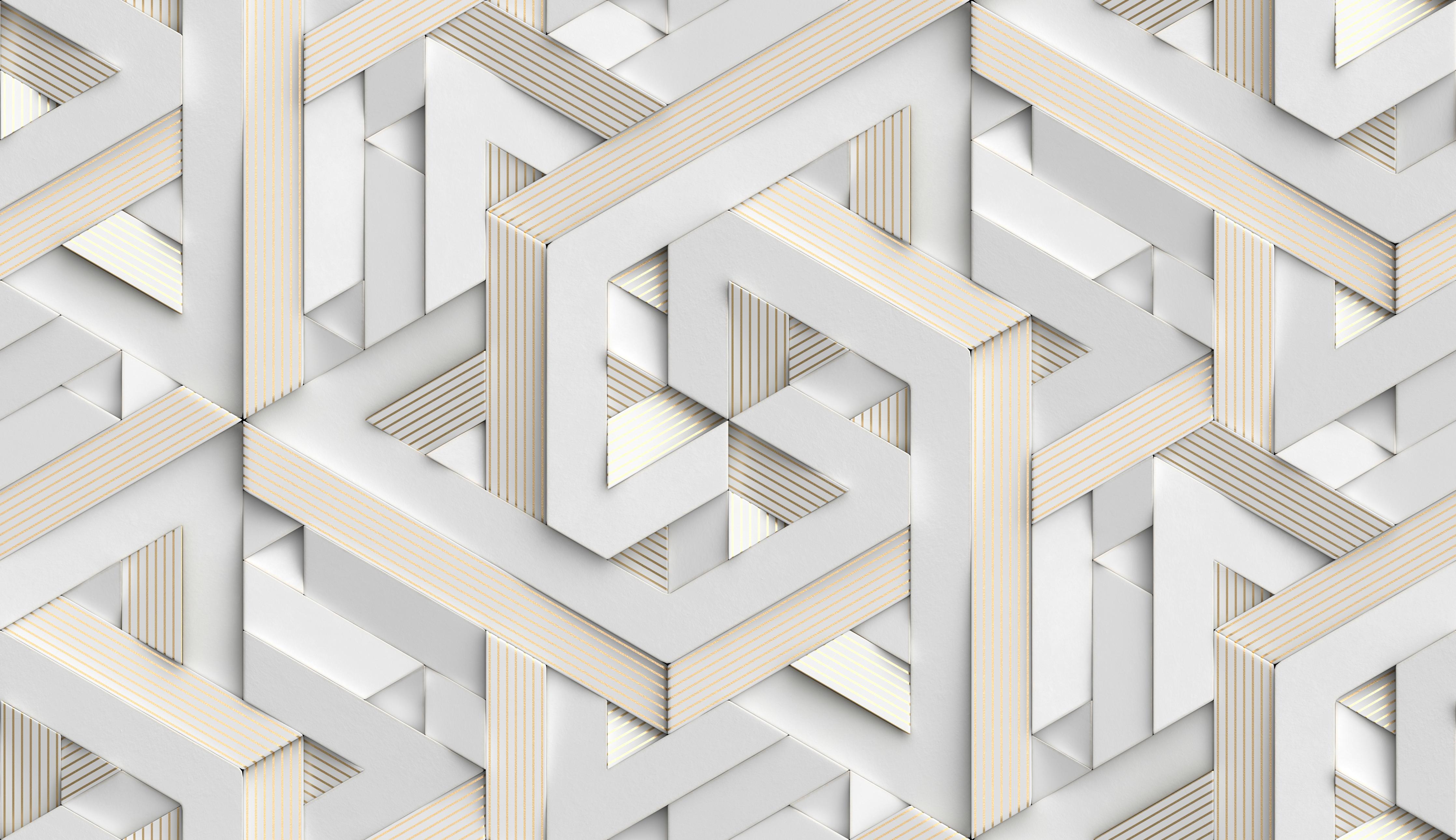 Spritzschutz-Helles Mosaik Muster - 3D