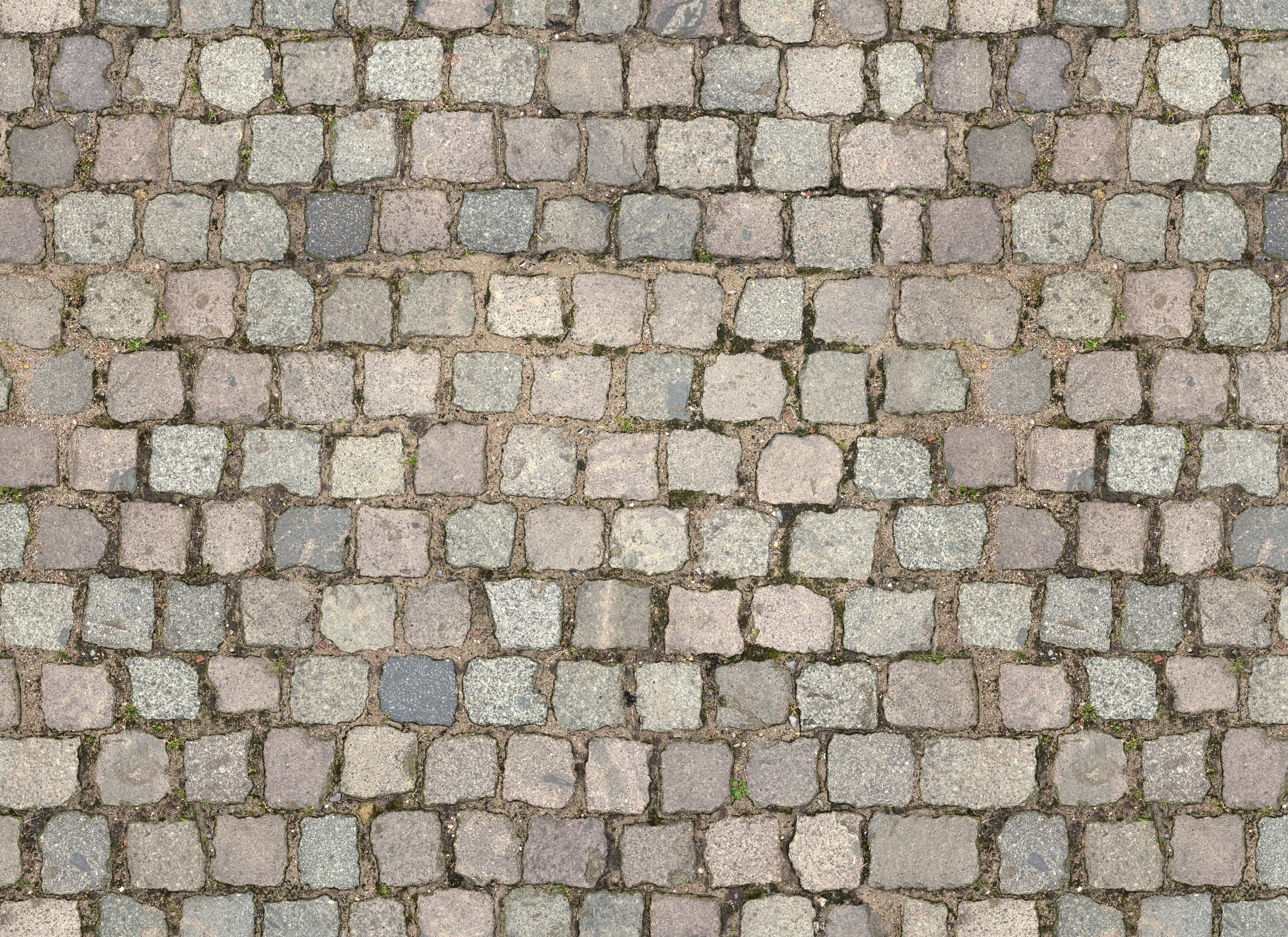 Spritzschutz-Historisches Grau-Braunes Kopfsteinpflaster