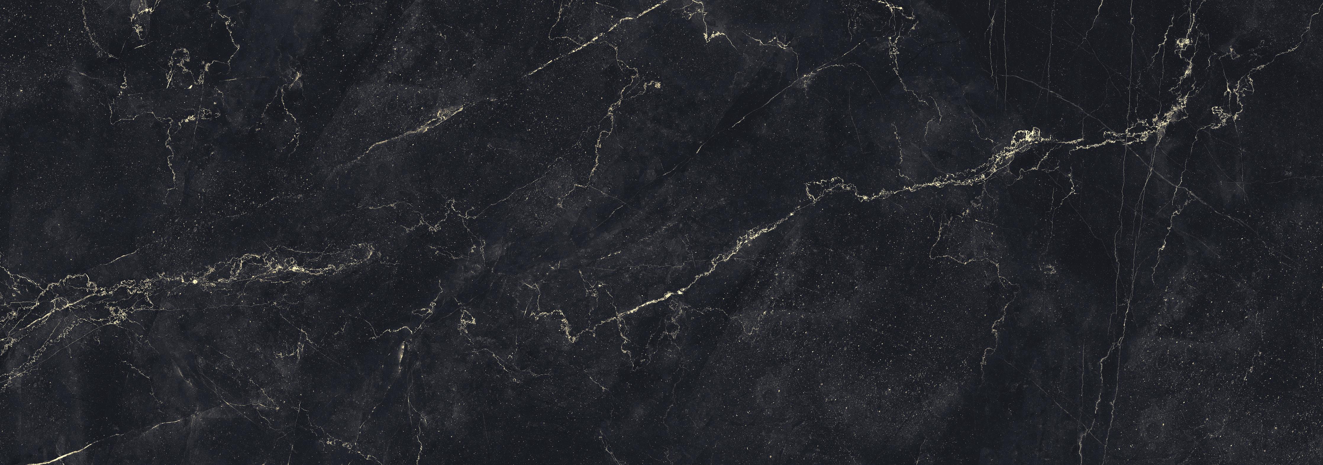 Spritzschutz-Königlicher schwarz-goldener Marmor