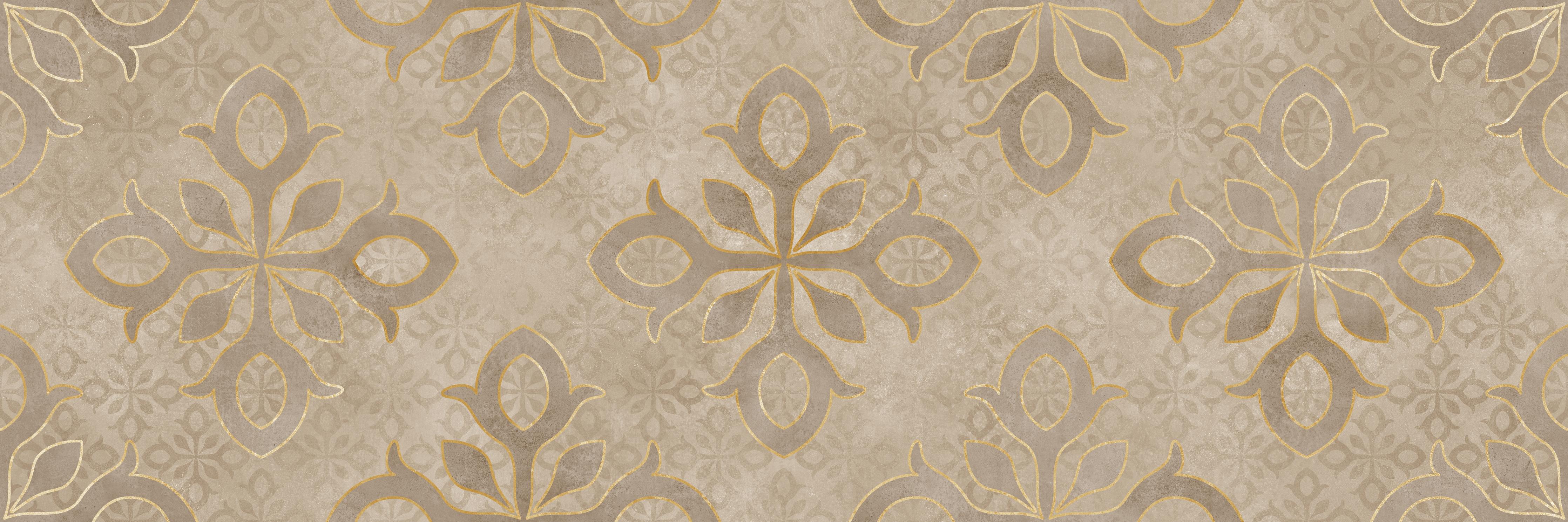 Spritzschutz-Königliches Ornament Muster