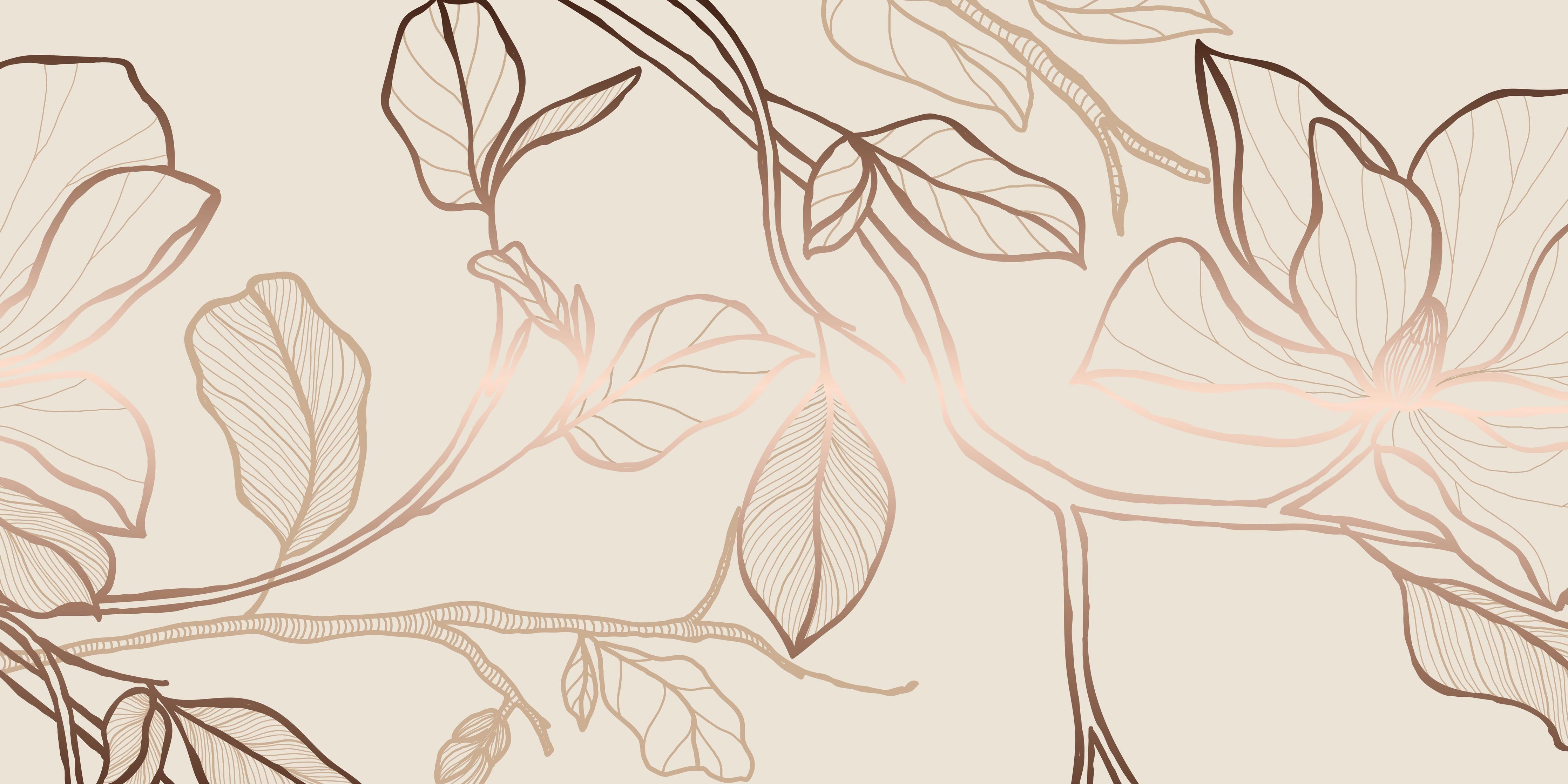 Spritzschutz-Kupferfarbene Blüten