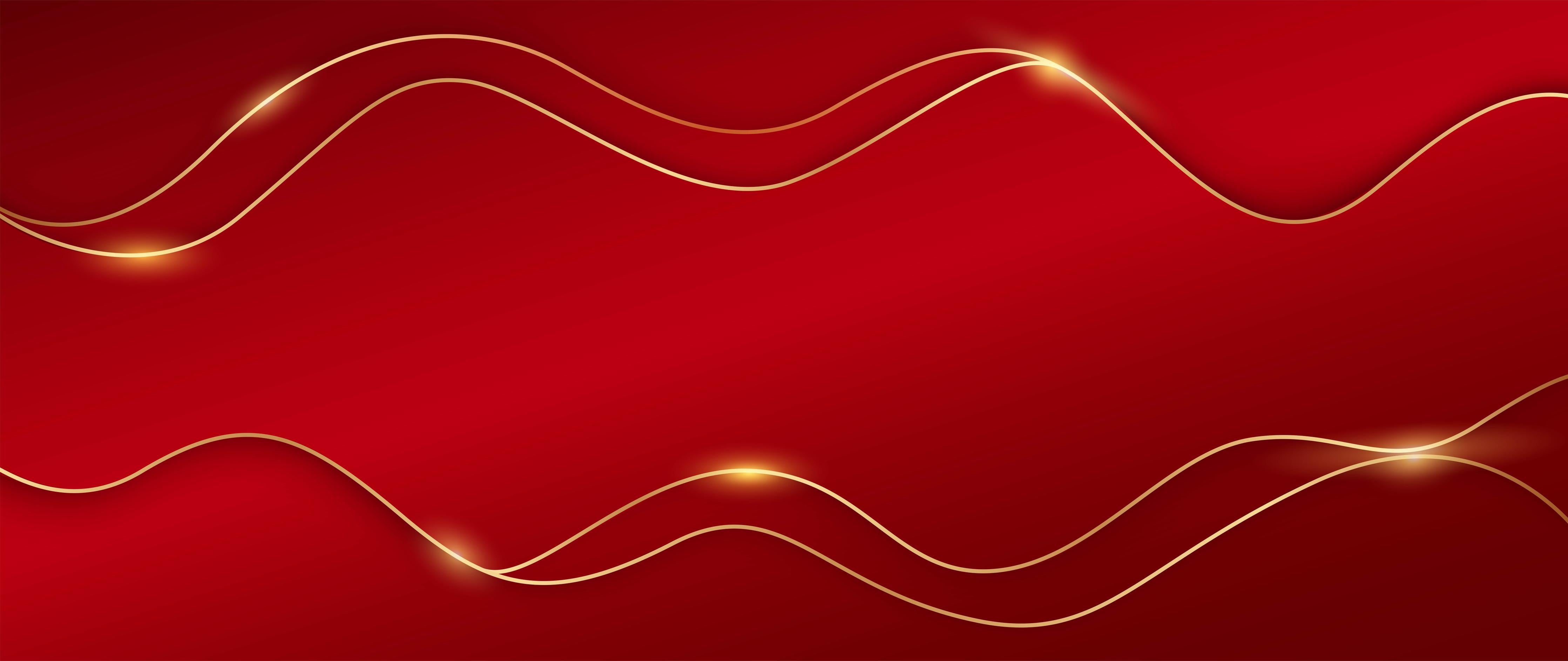 Spritzschutz-Luxuriöses Rot mit goldenen Akzenten