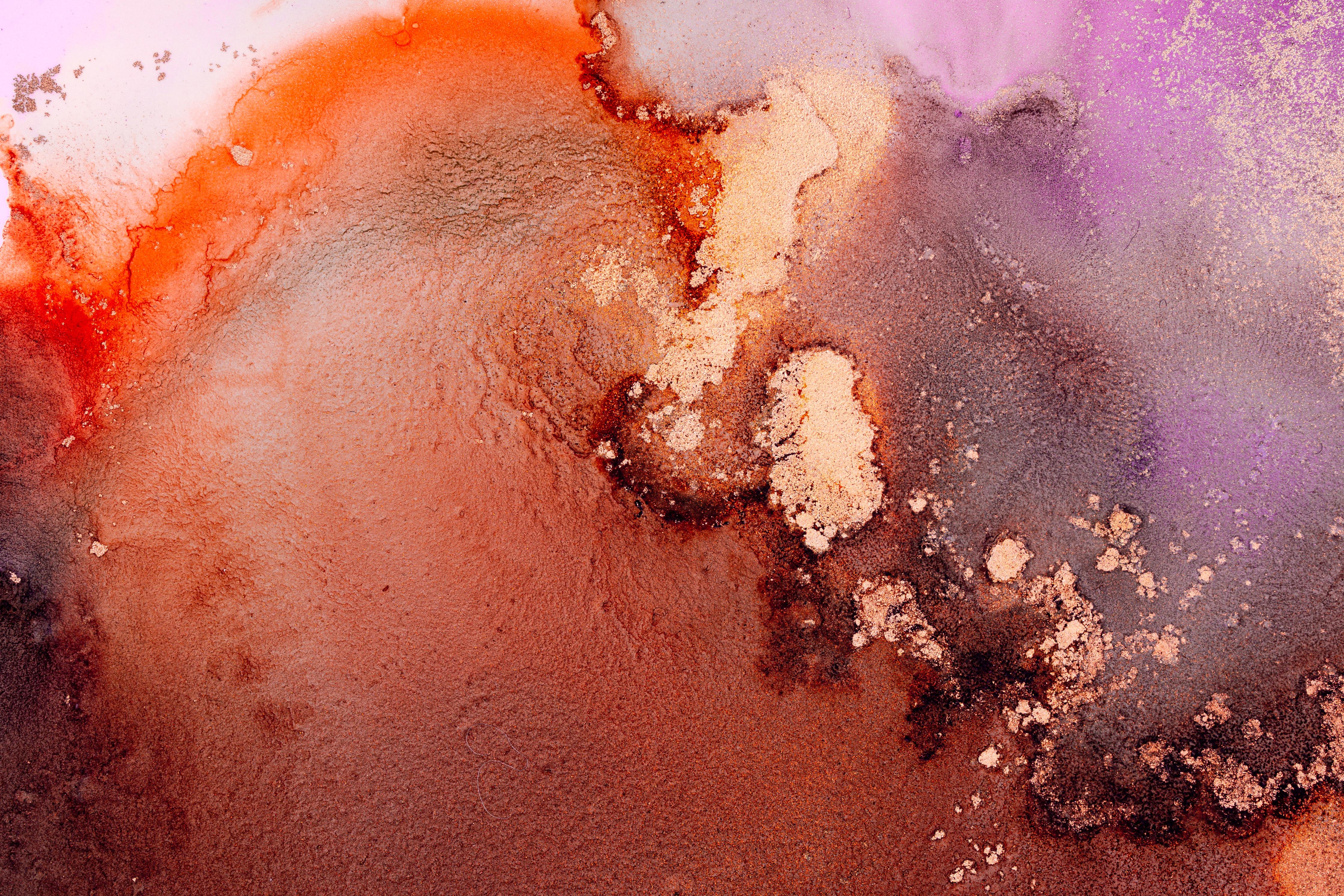 Spritzschutz-Mamor Wandtextur - Flüssigmalerei