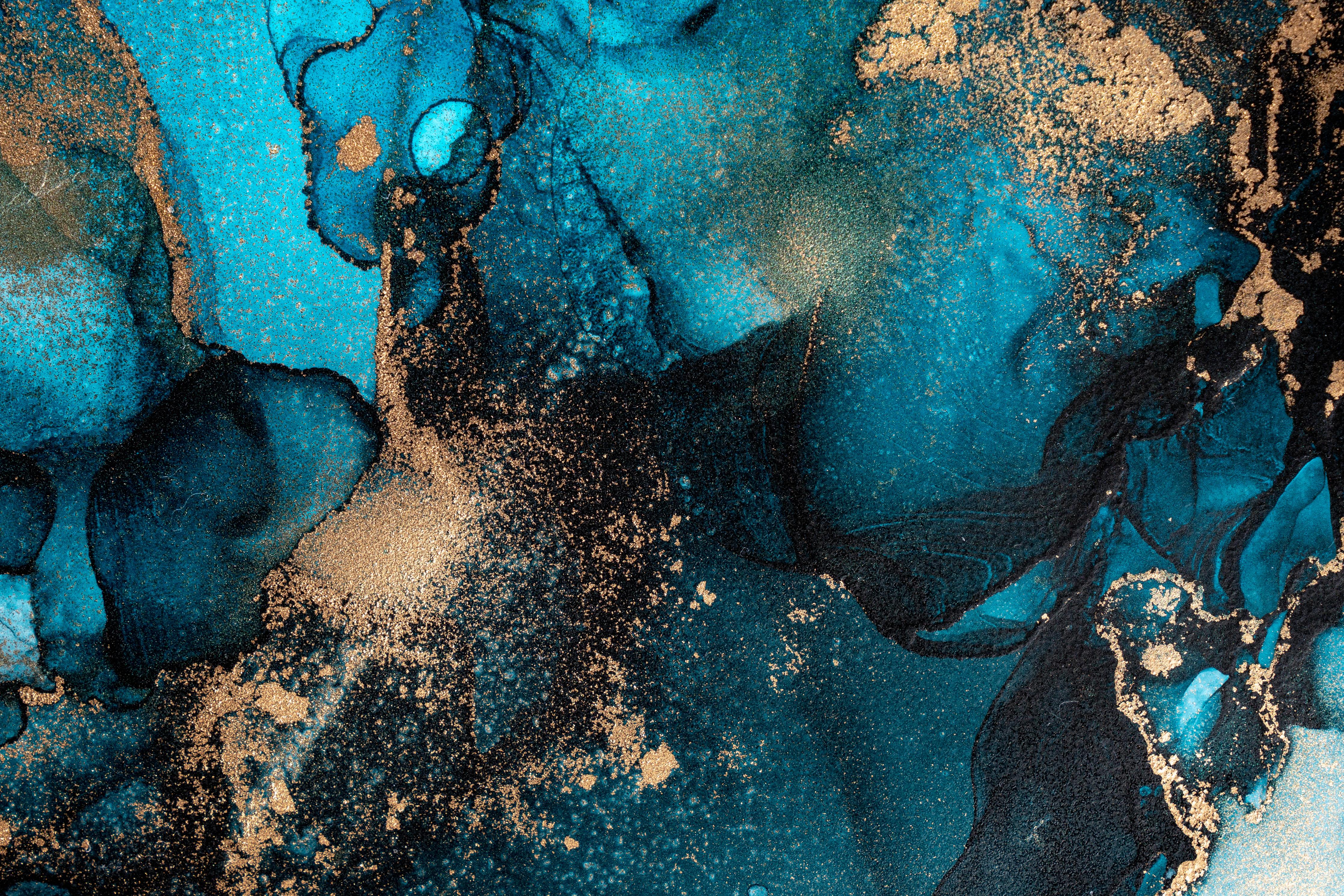 Spritzschutz-Marmor Wand Design - Flüssigmalerei