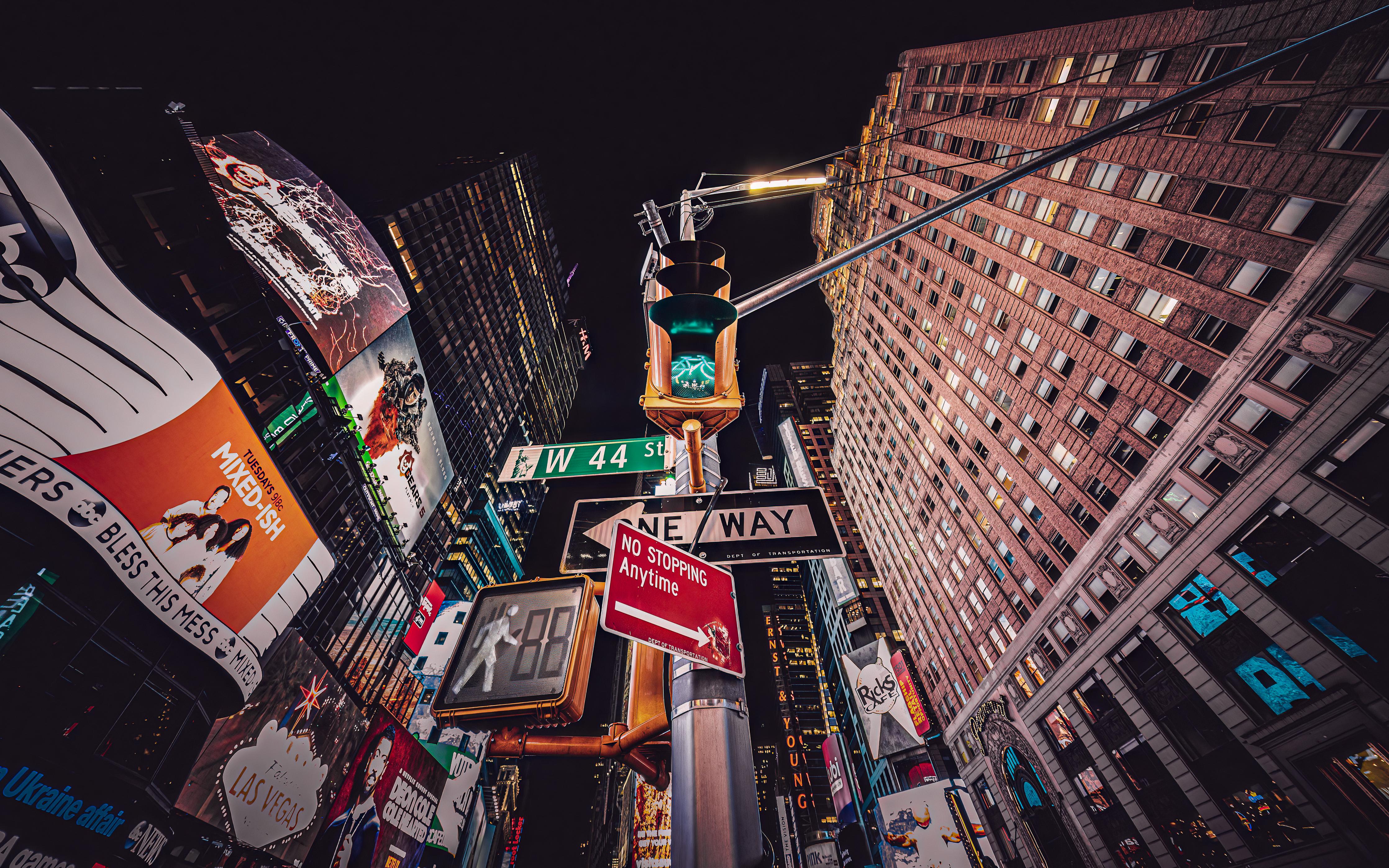 Spritzschutz-NYC Nächte