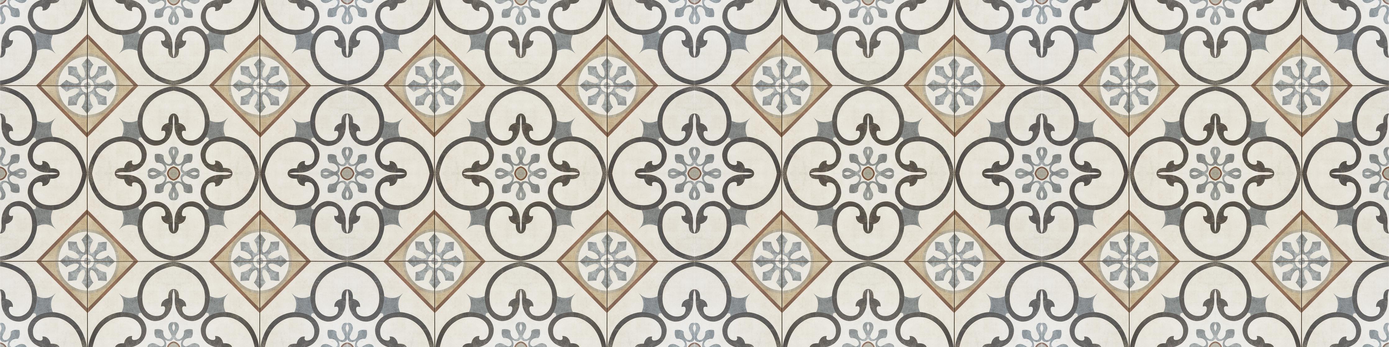 Spritzschutz-Nahtlose beige graue Fliesen