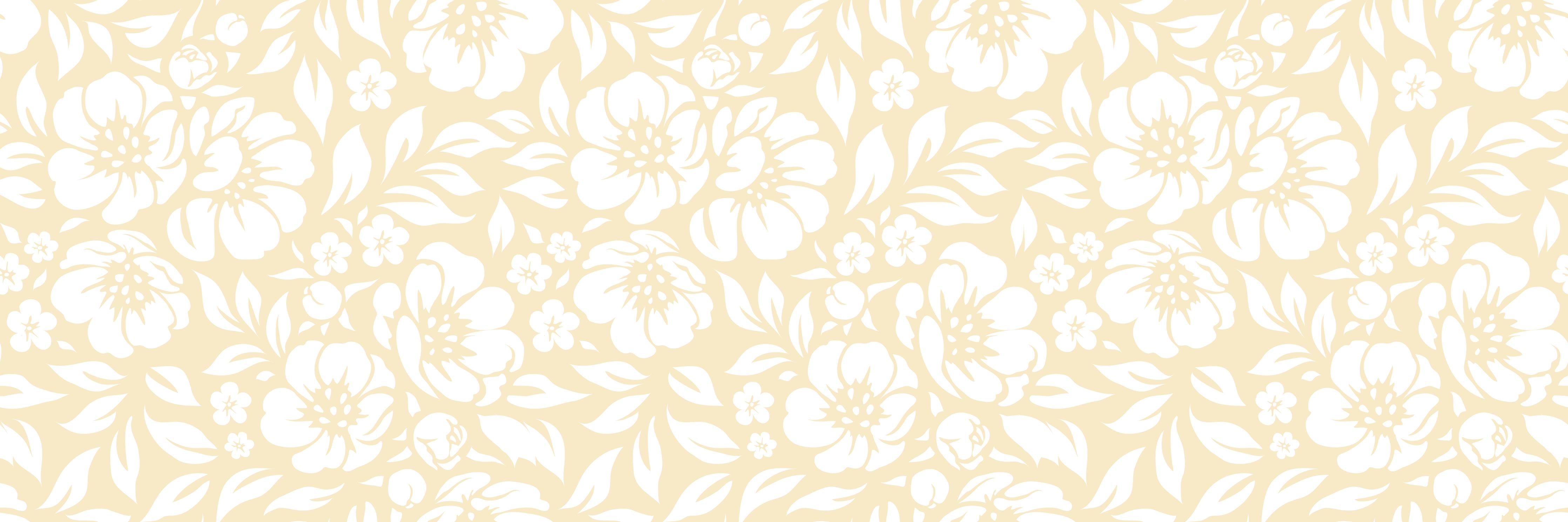 Spritzschutz-Natura Floreale Avorio