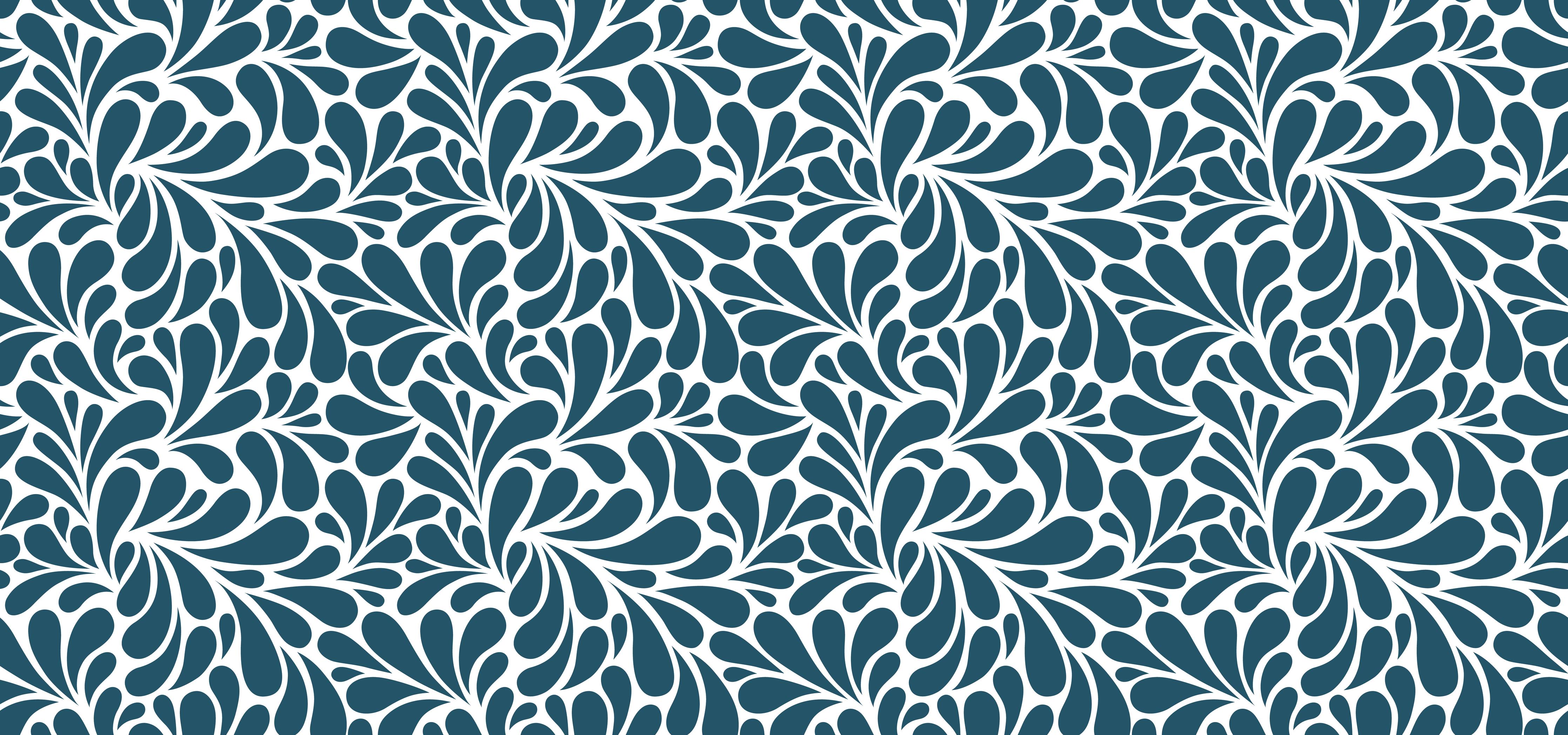 Spritzschutz-Natura Petaloso Blu Petrolio