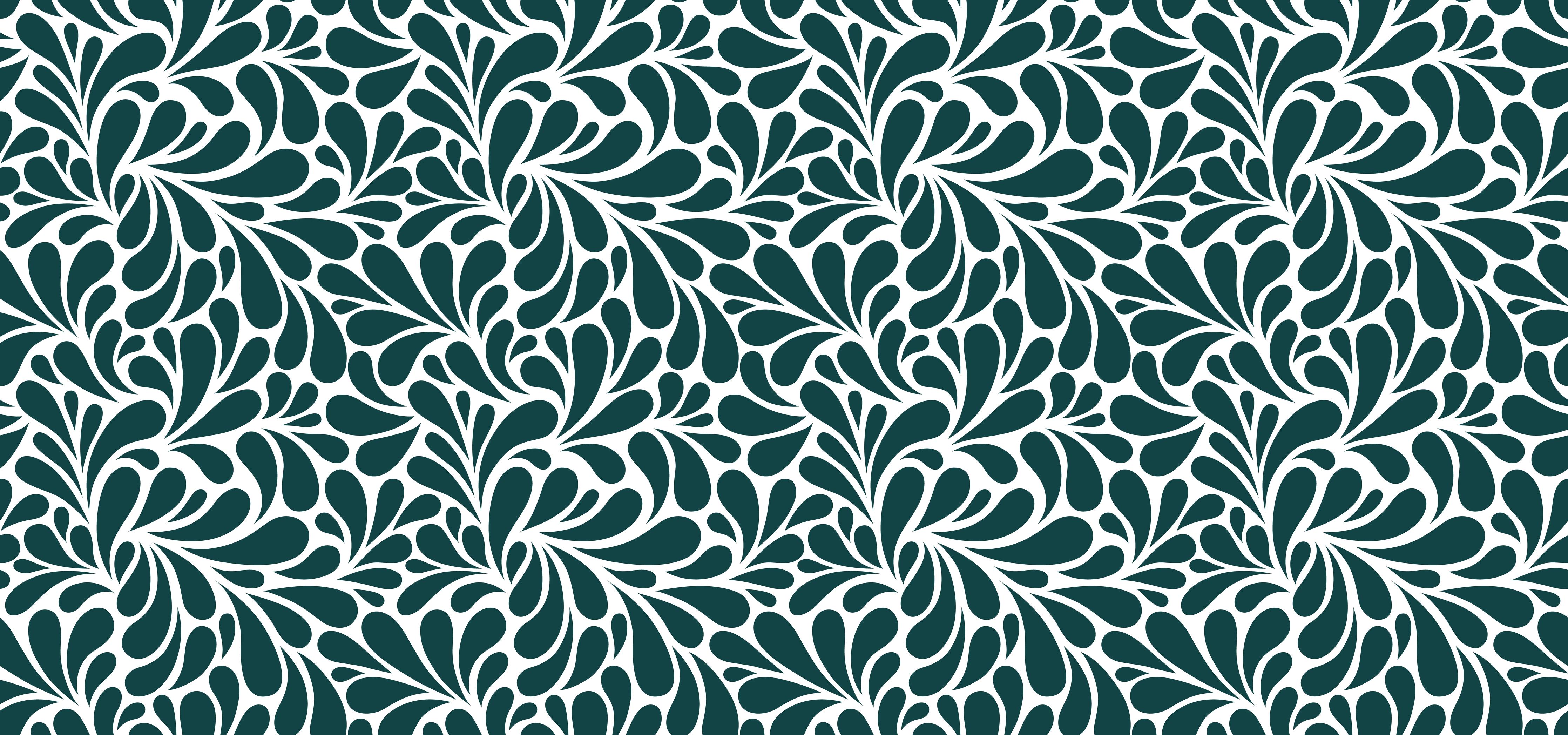 Spritzschutz-Natura Petaloso Verde petrolio