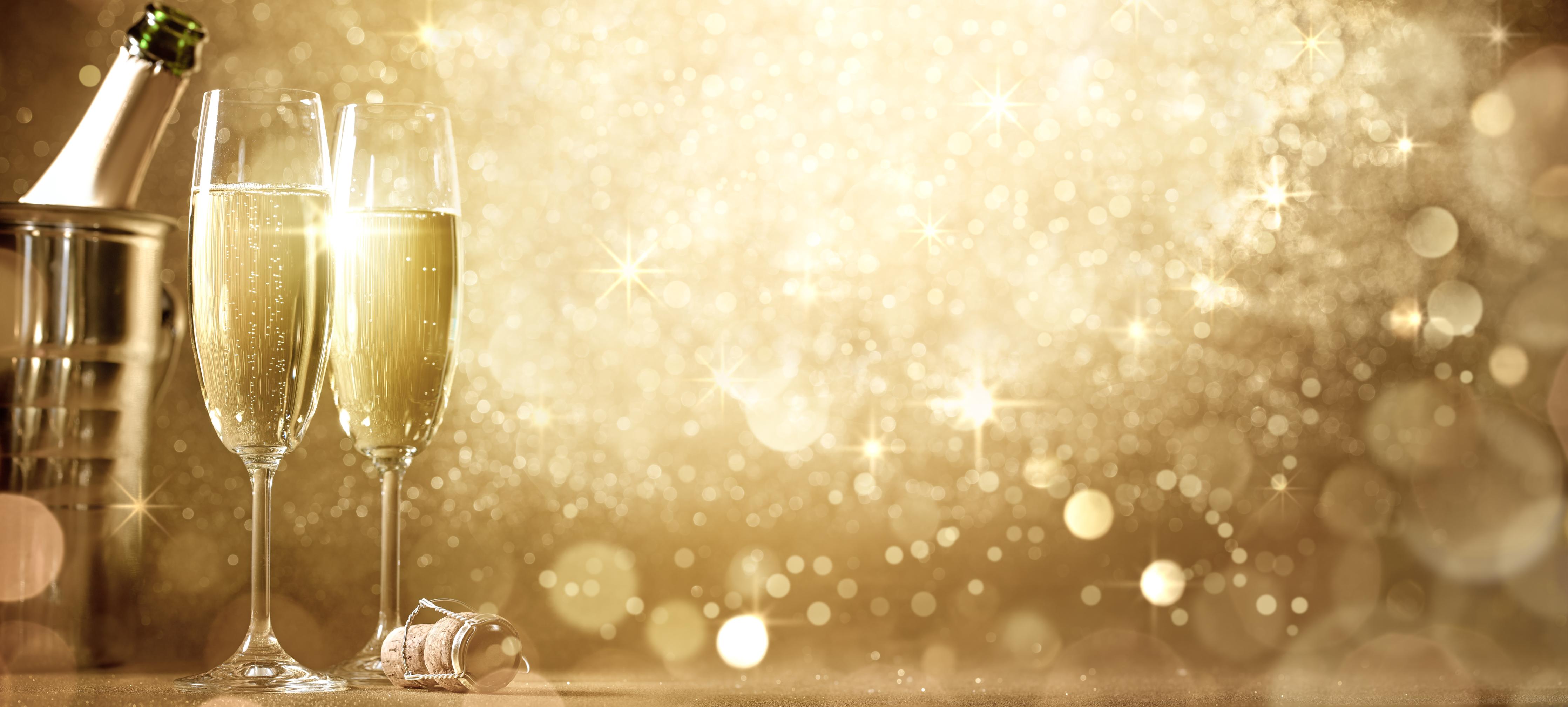 Spritzschutz-Neujahrsfeier