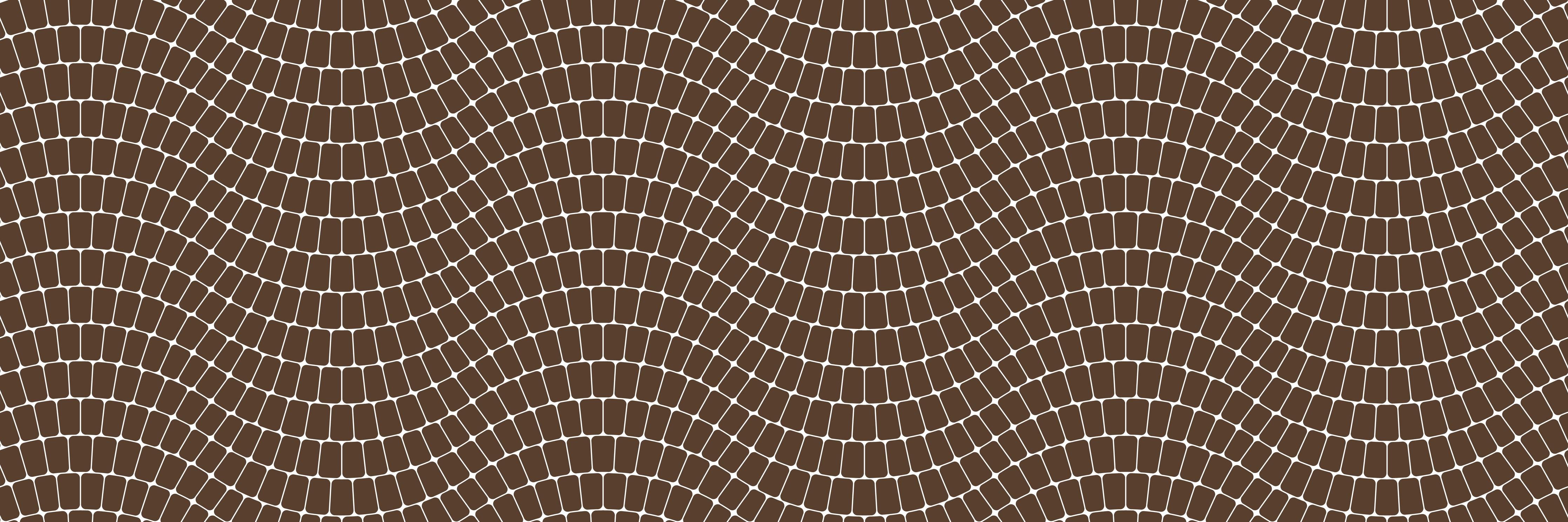 Spritzschutz-Onde Sinuoso Caffè