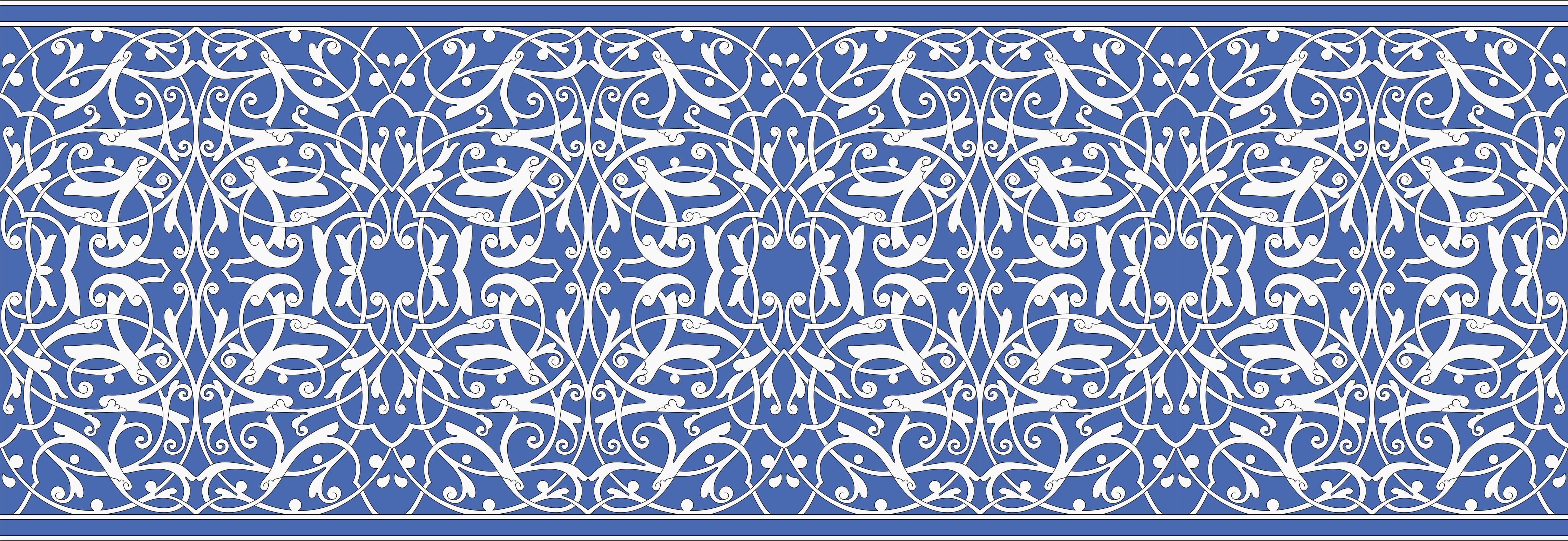 Spritzschutz-Orientalische Fliesen 2