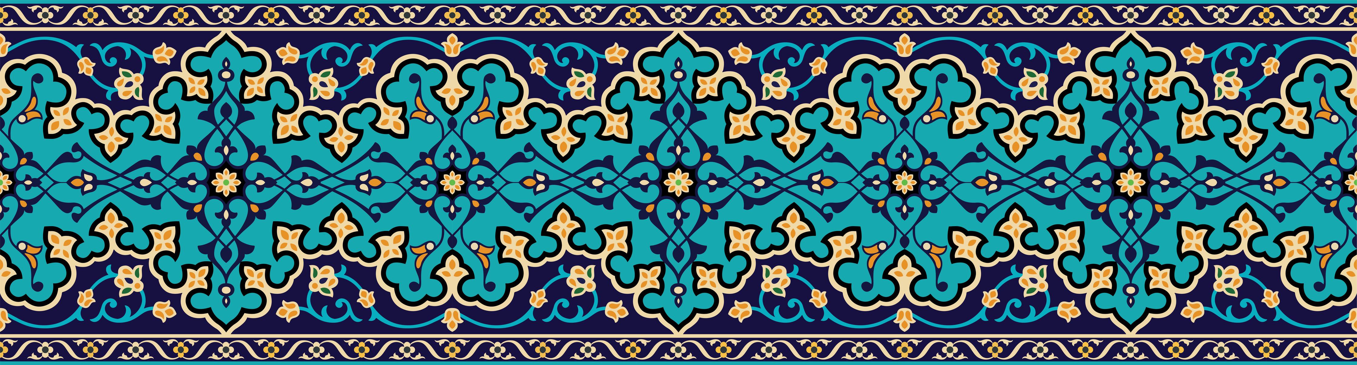 Spritzschutz-Orientalische Fliesen 3