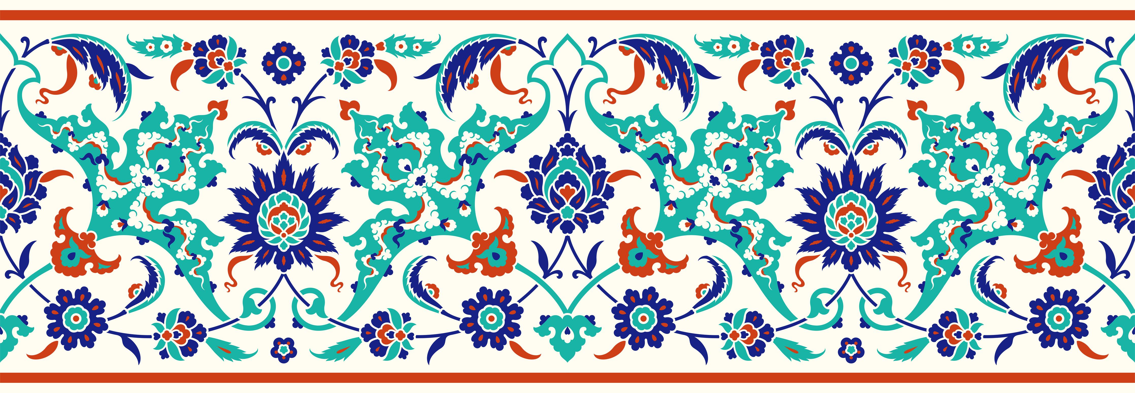 Spritzschutz-Orientalische Fliesen