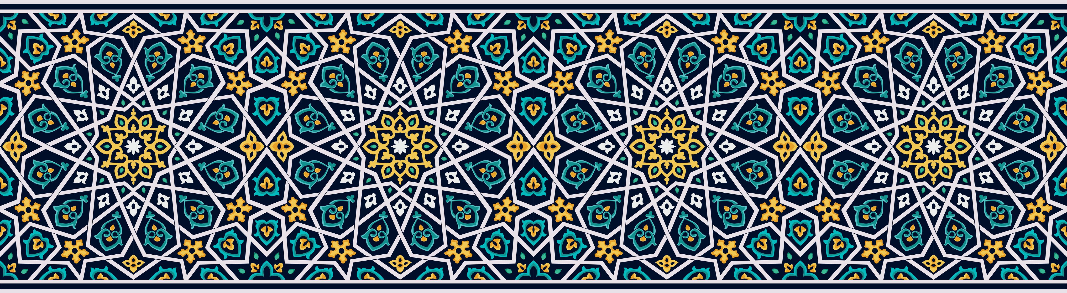 Spritzschutz-Orientalische Sternstruktur