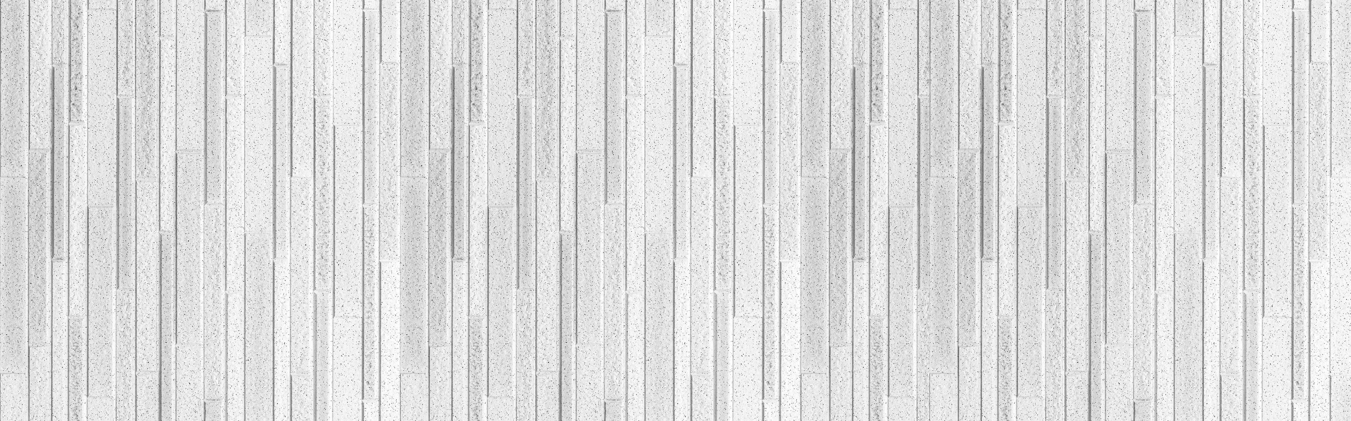 Spritzschutz-Panorama der weißen Granitblockwand