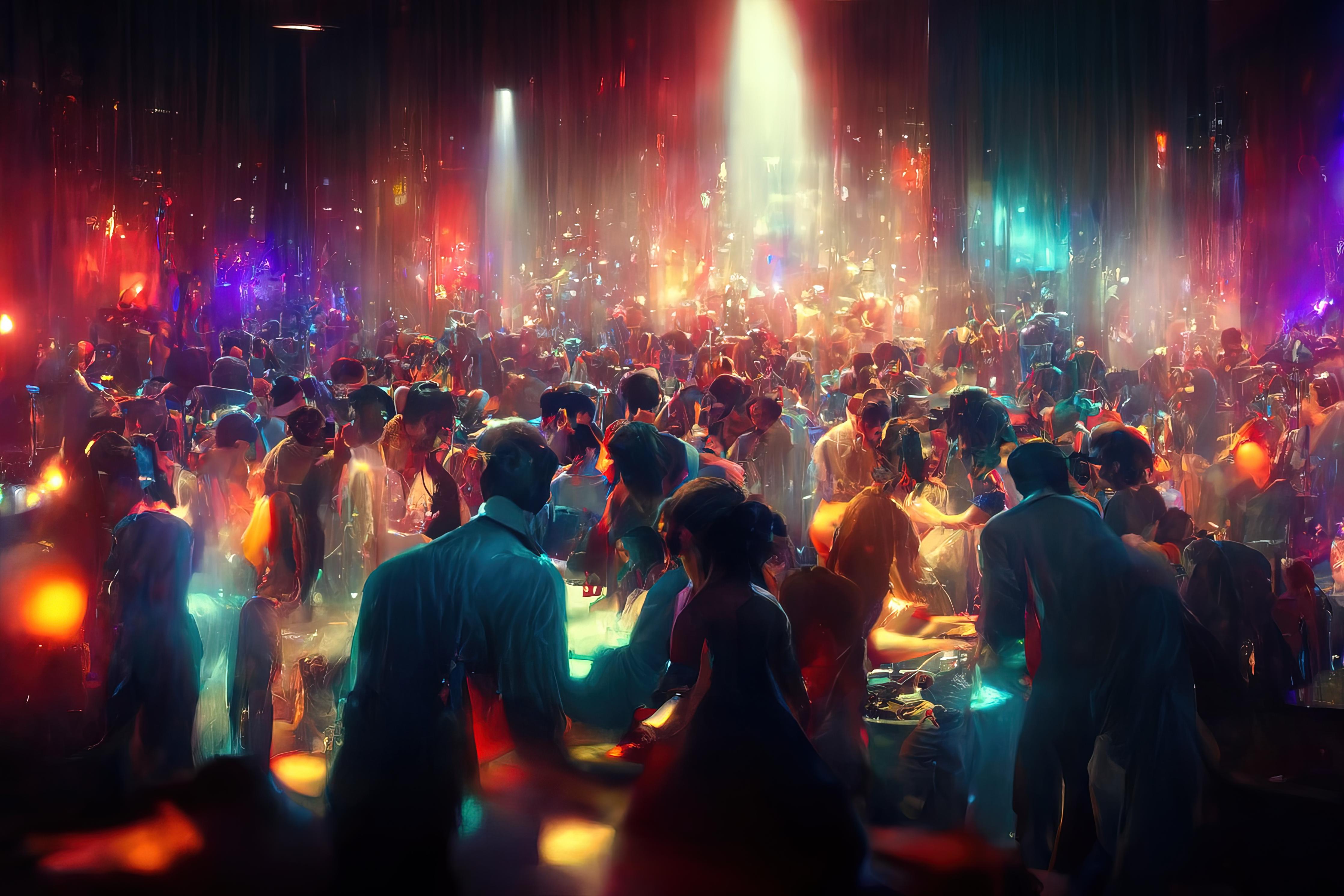 Spritzschutz-Party 3D-Illustration