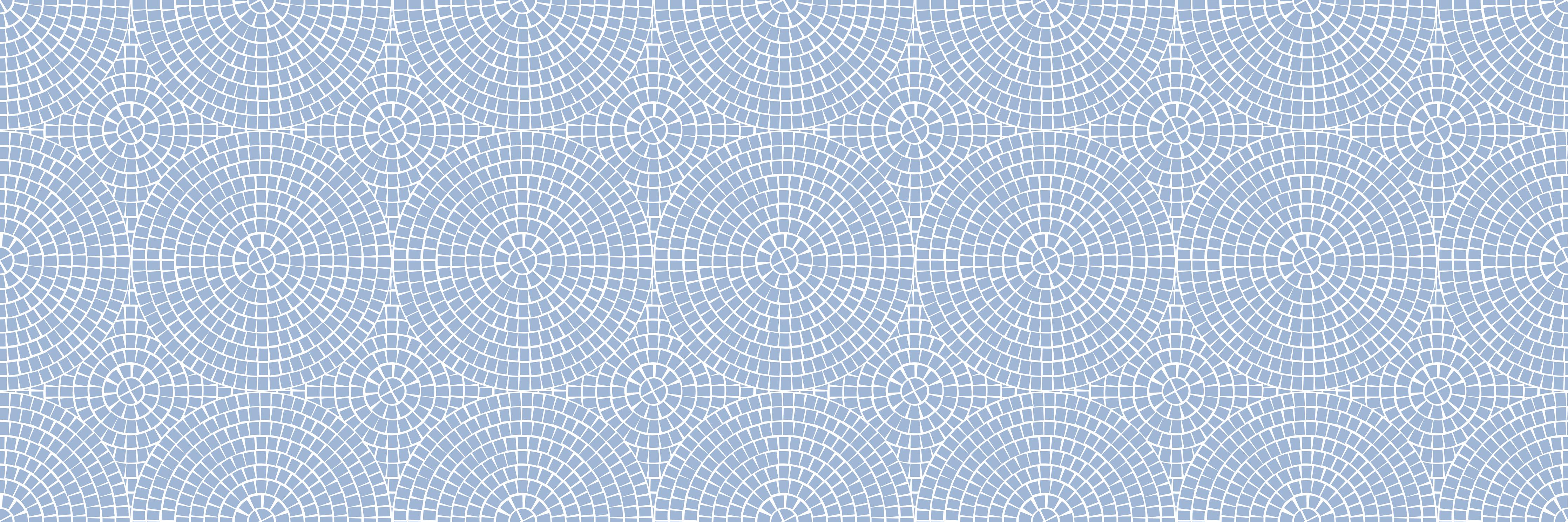Spritzschutz-Pietre Mosaico Ceruleo