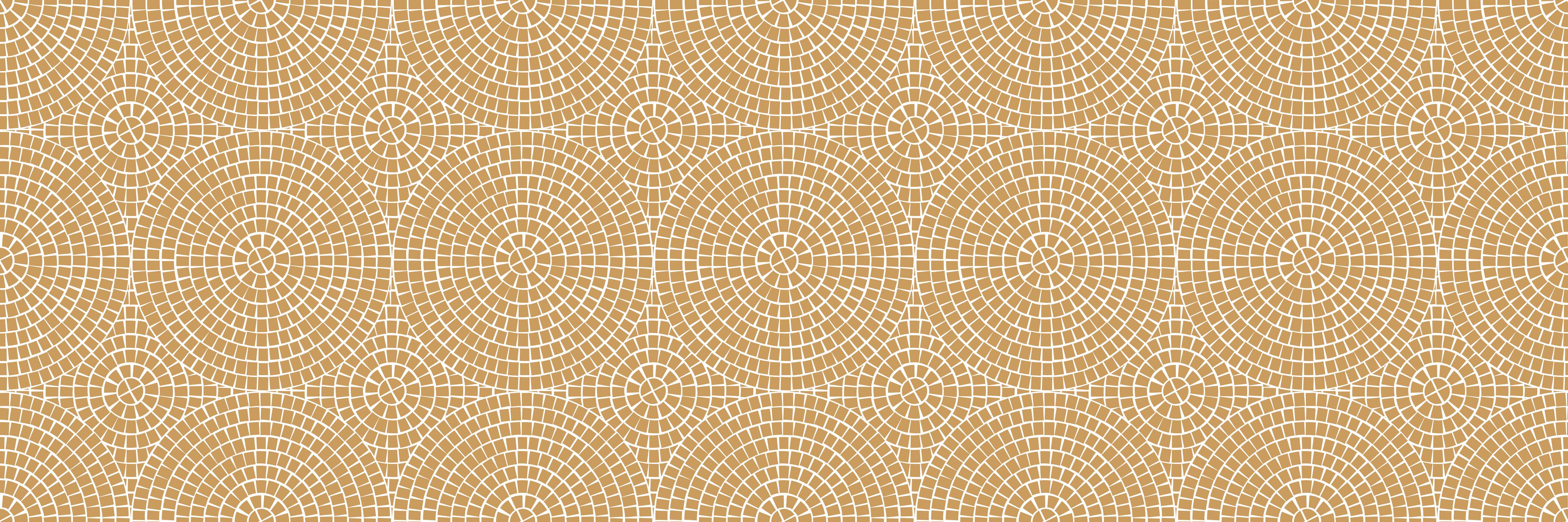 Spritzschutz-Pietre Mosaico Ocra