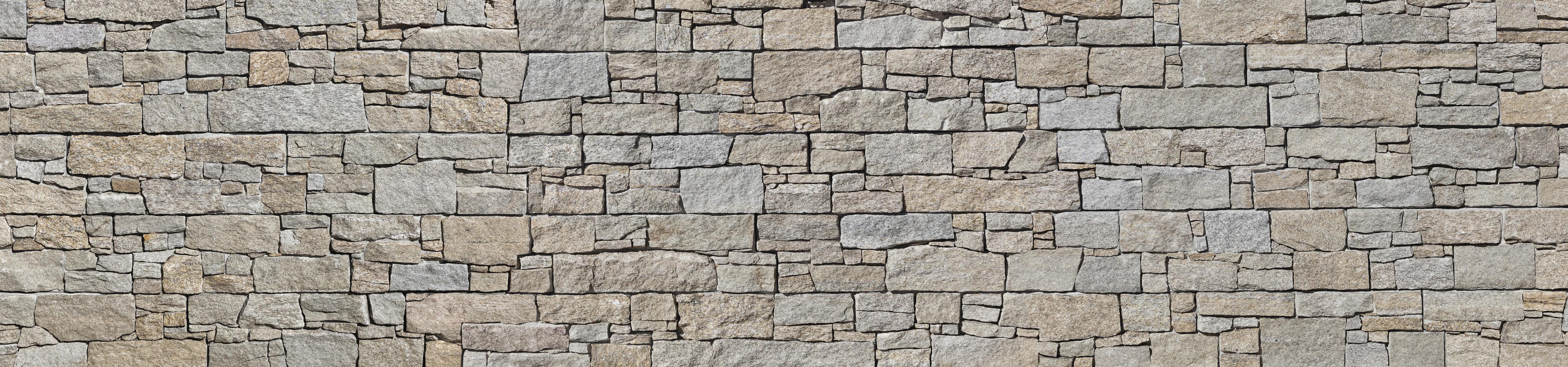 Spritzschutz-Robuste beige Natursteinmauertextur