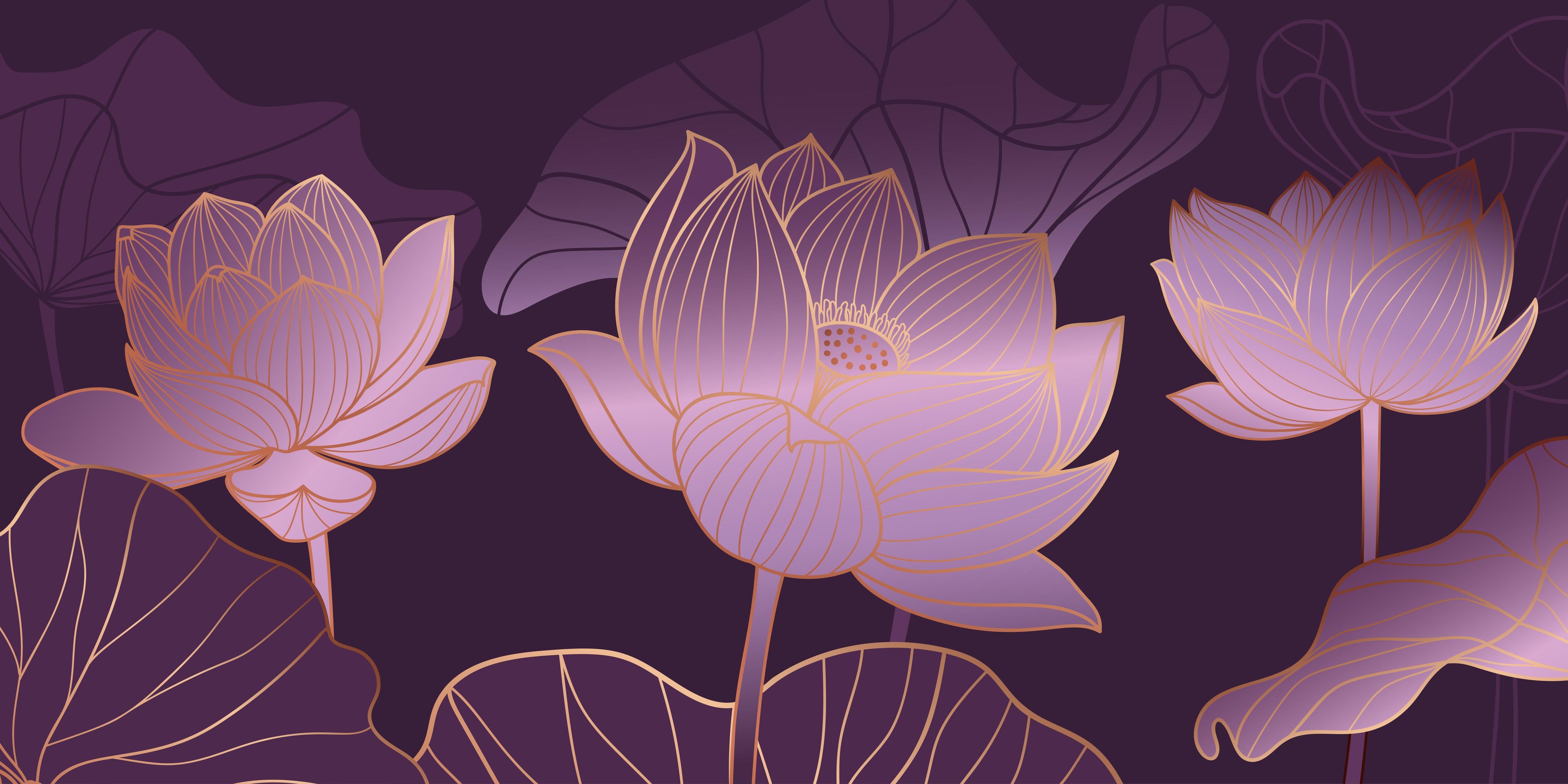 Spritzschutz-Rosa-lila Blüten