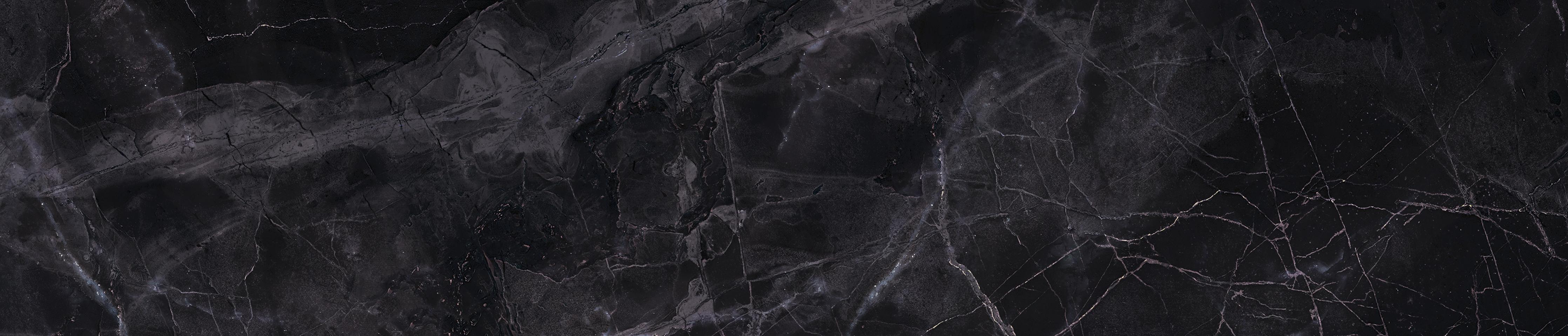 Spritzschutz-Schwarz-grauer Marmor