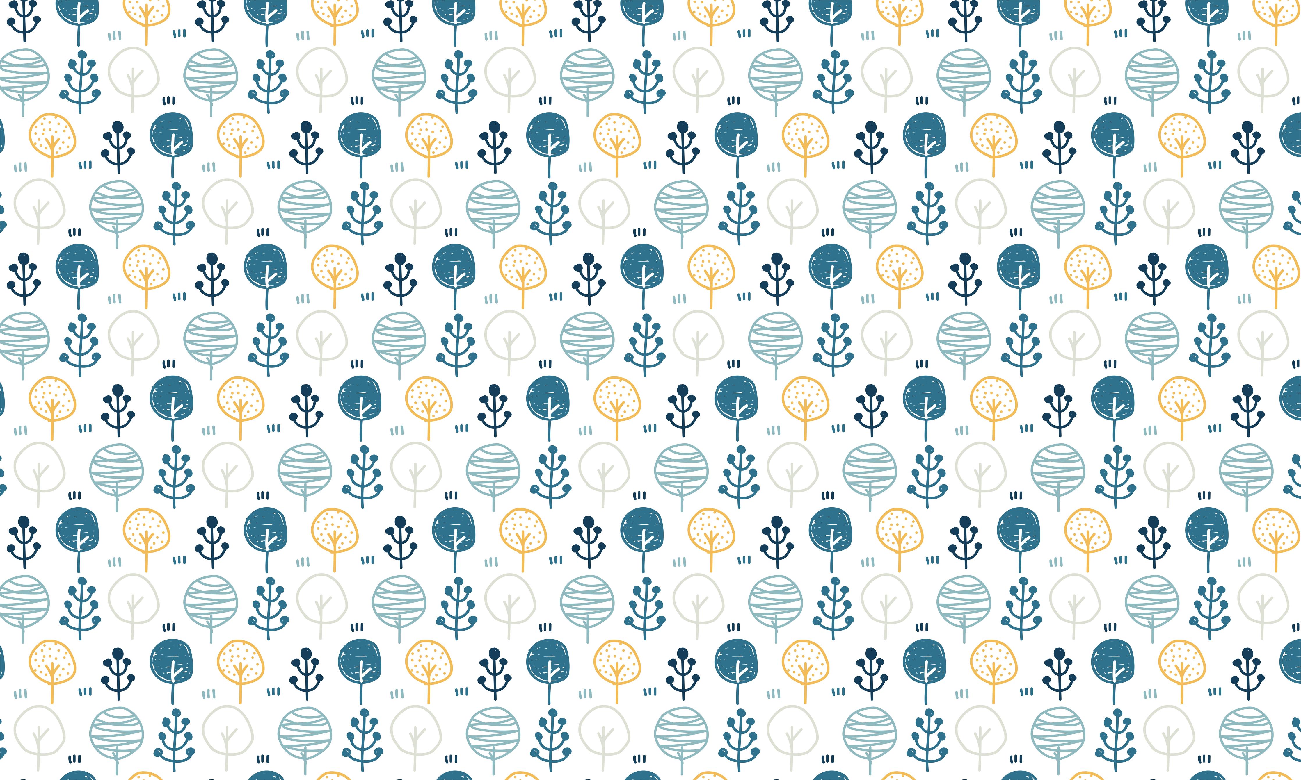 Spritzschutz-Seamless Scandinavian Abstract Pattern Design