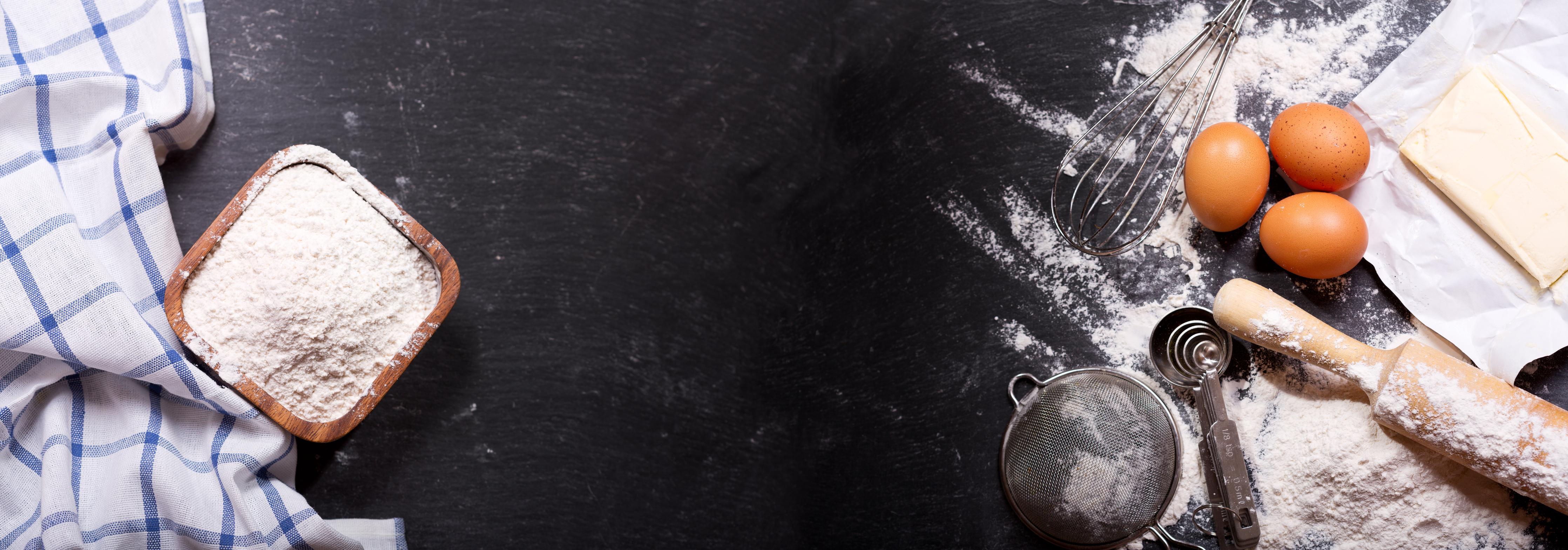 Spritzschutz-Backzutaten & Küchenutensilien