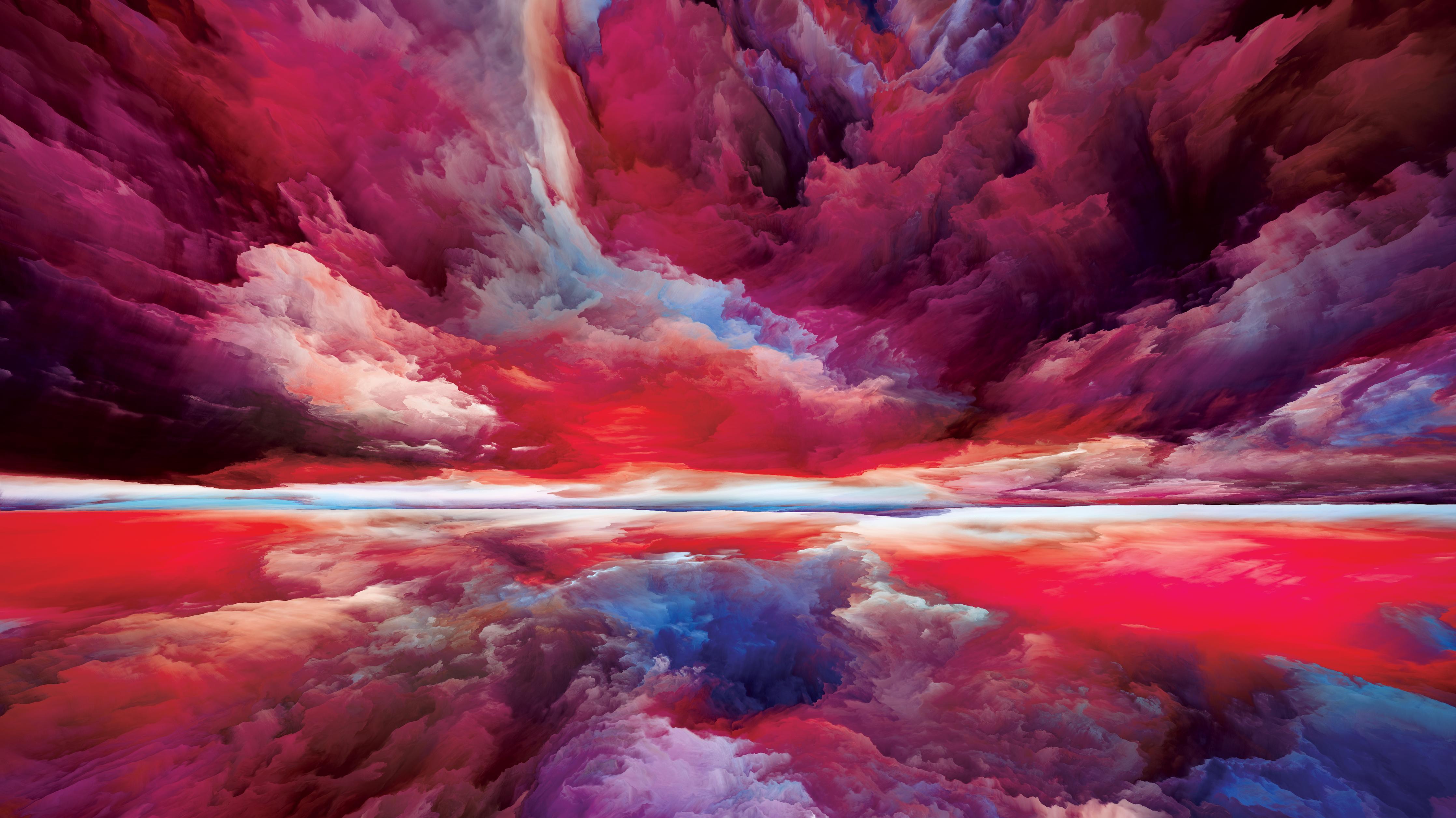 Spritzschutz-Buntes Abstraktes Himmelspiel