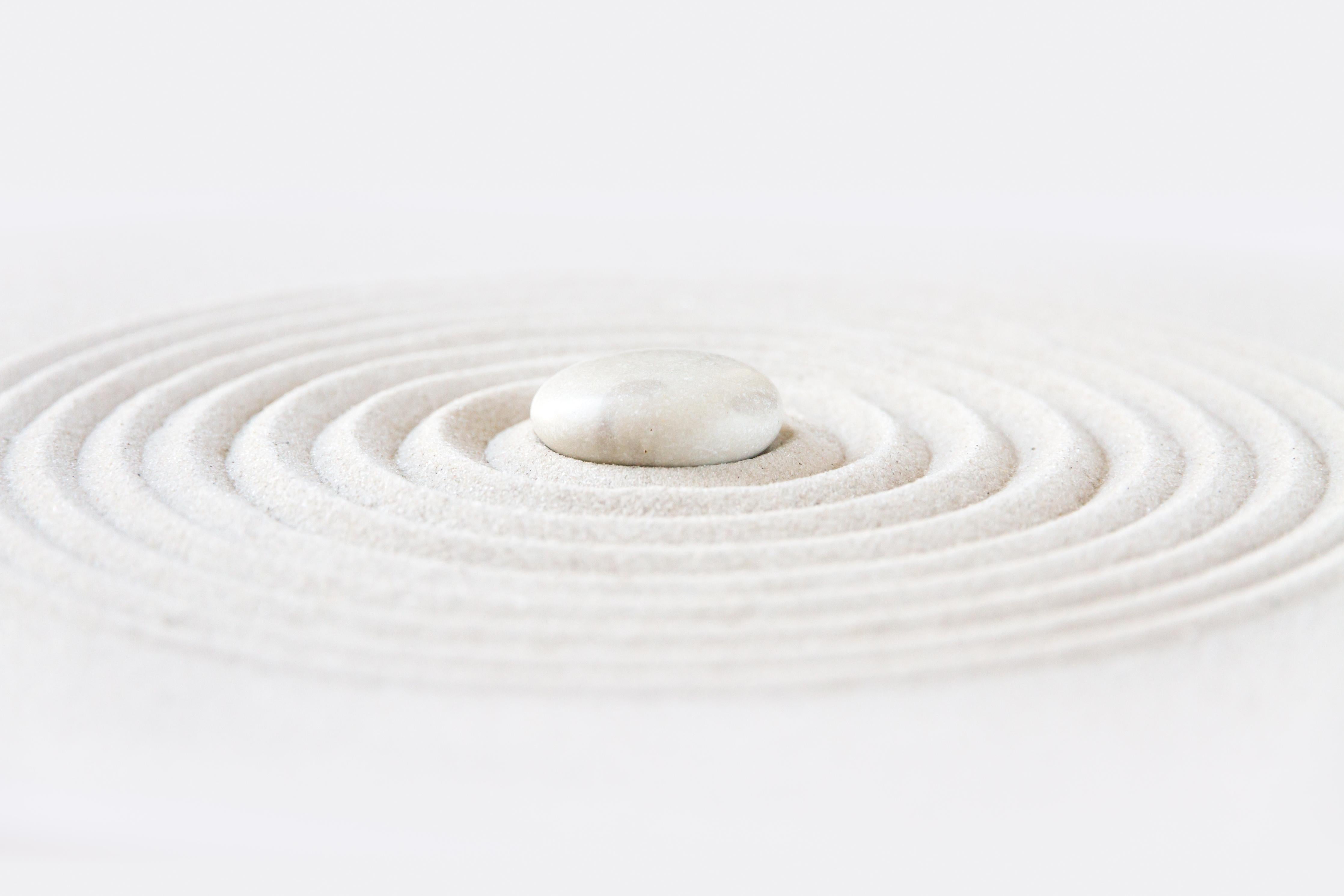 Spritzschutz-Kleiner Zen Garten