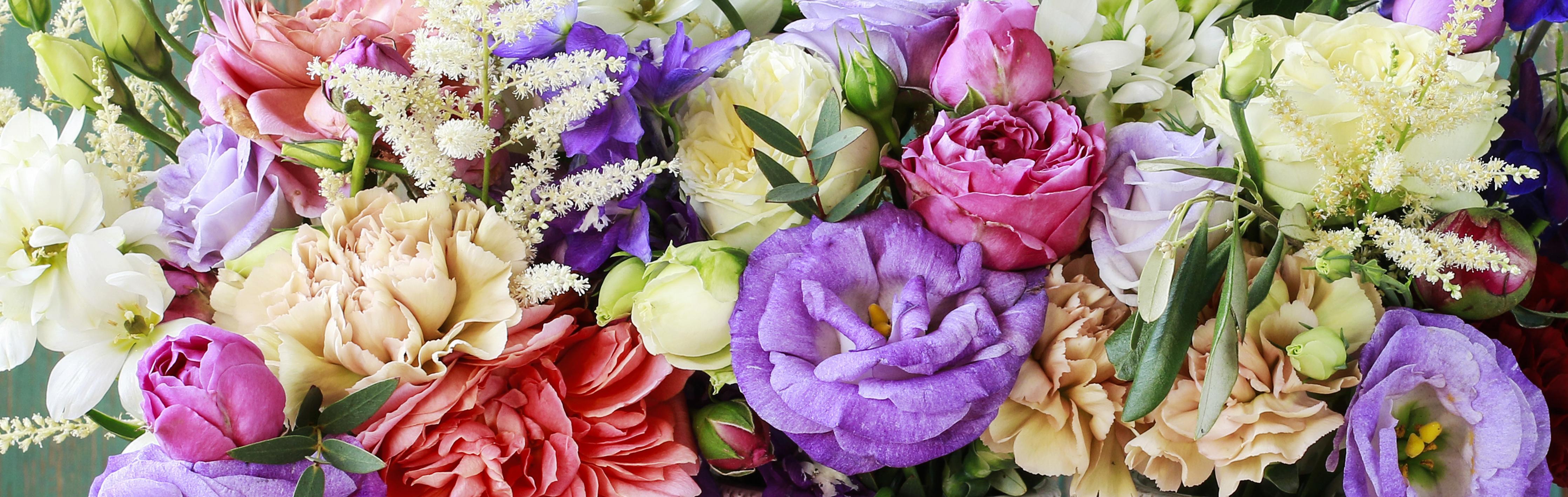 Spritzschutz-Schöner Blumenstrauß
