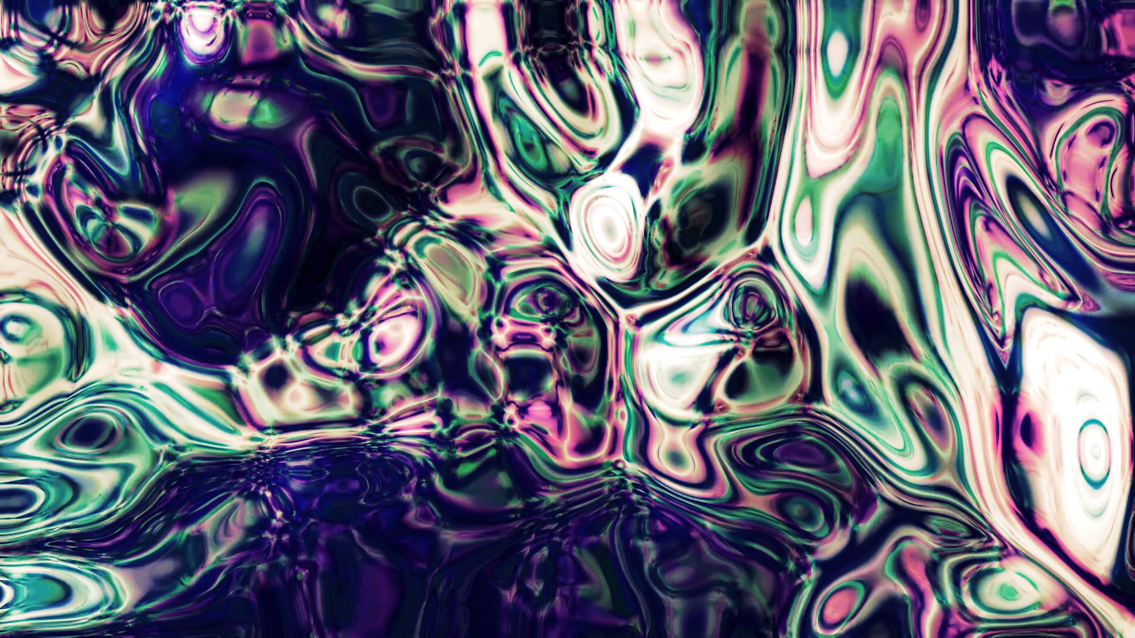 WC-Rückwand-Abstrakte Kunst violett-grün