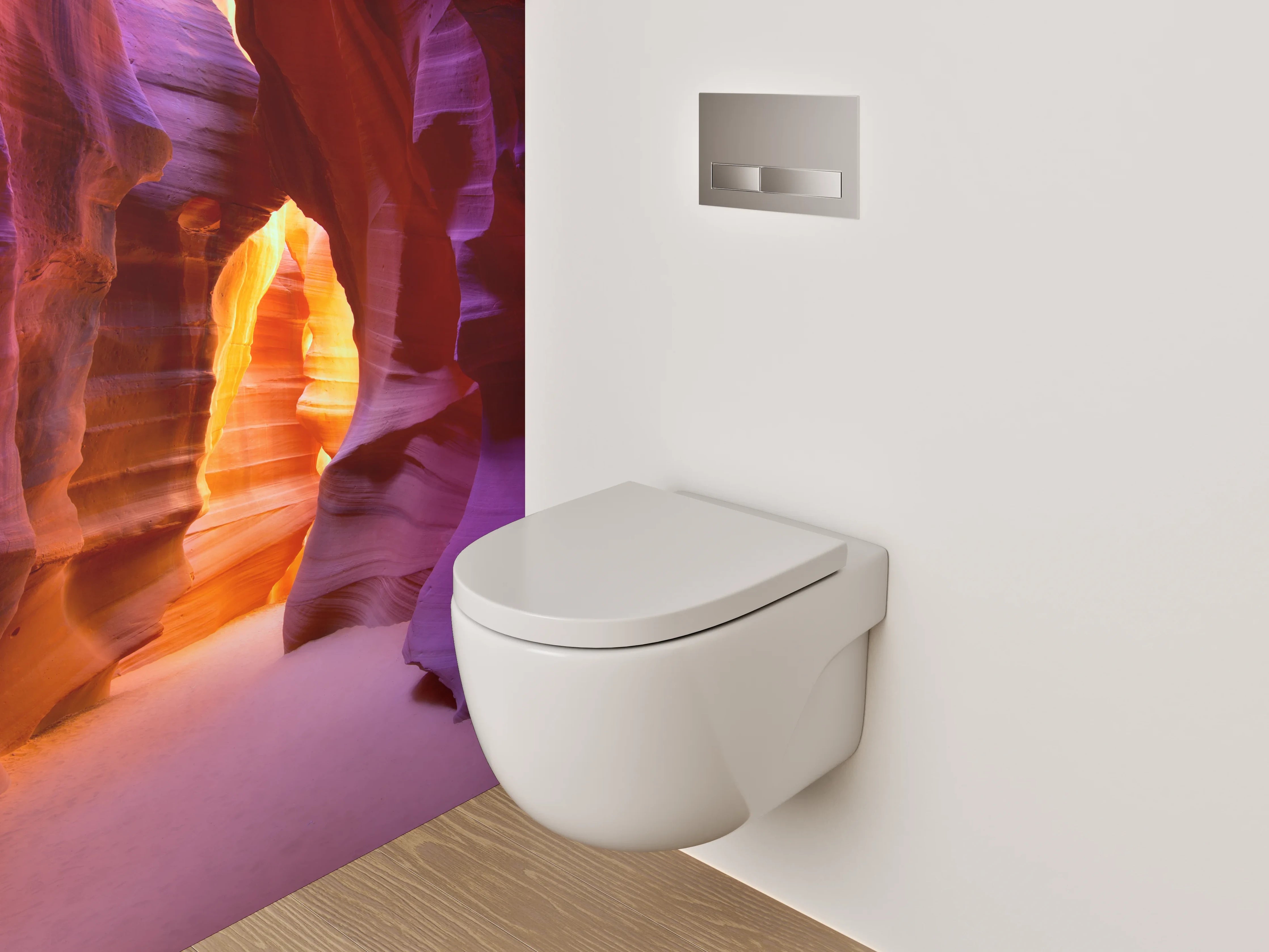 WC-Rückwand - Antelope Canyon Lichtspektakel Naturfoto