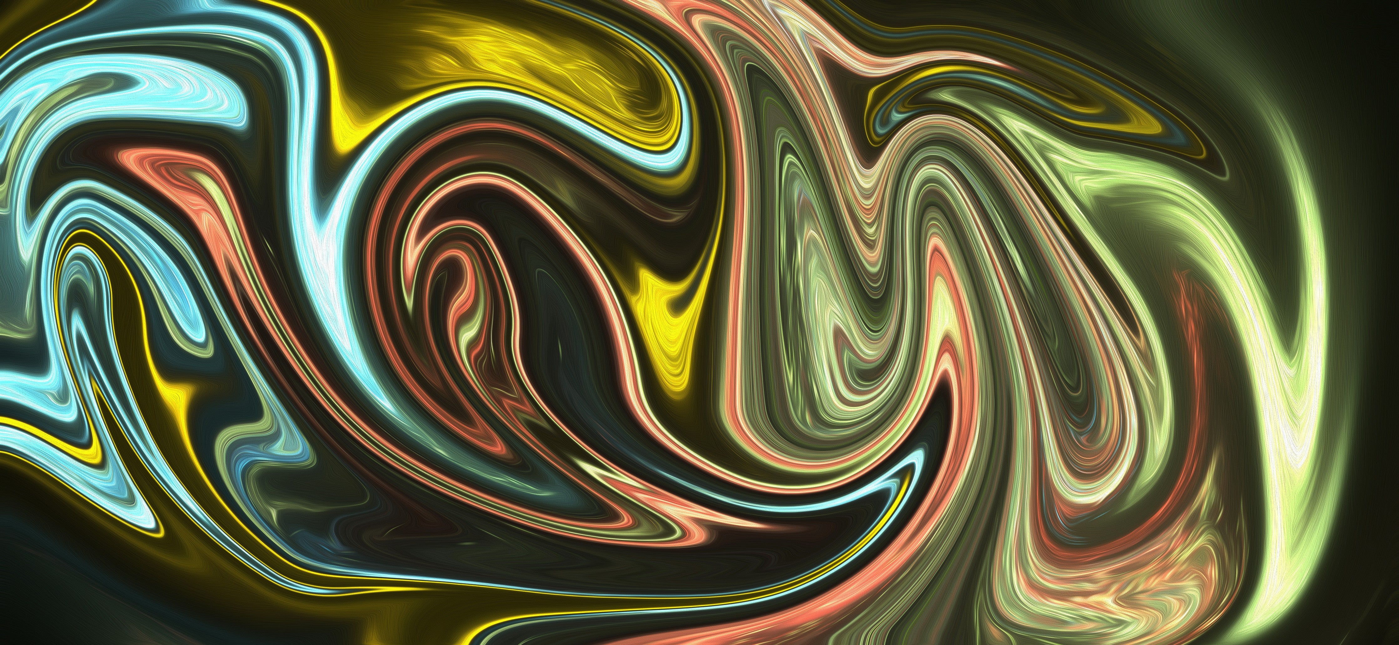 WC-Rückwand-Bunte abstrakte Wirbel modern