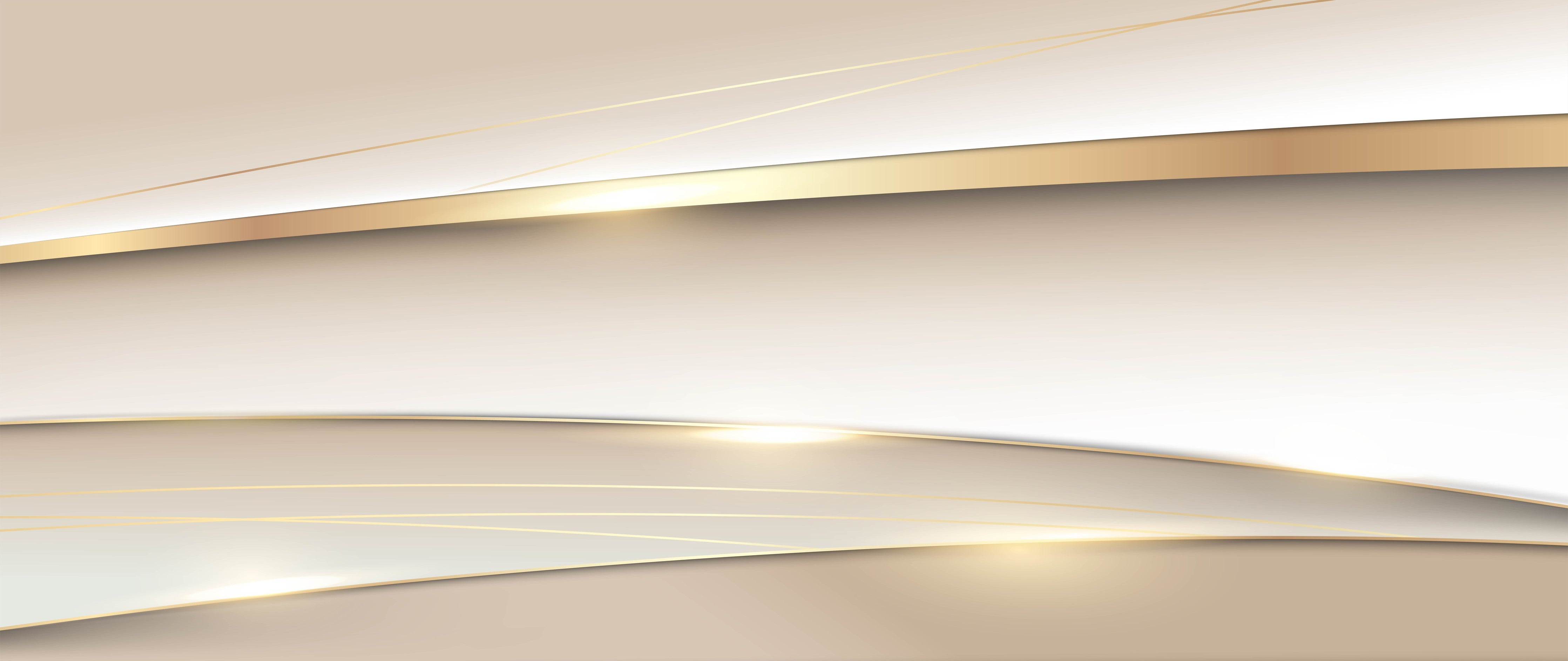 WC-Rückwand-Elegante goldene Linien auf Beige