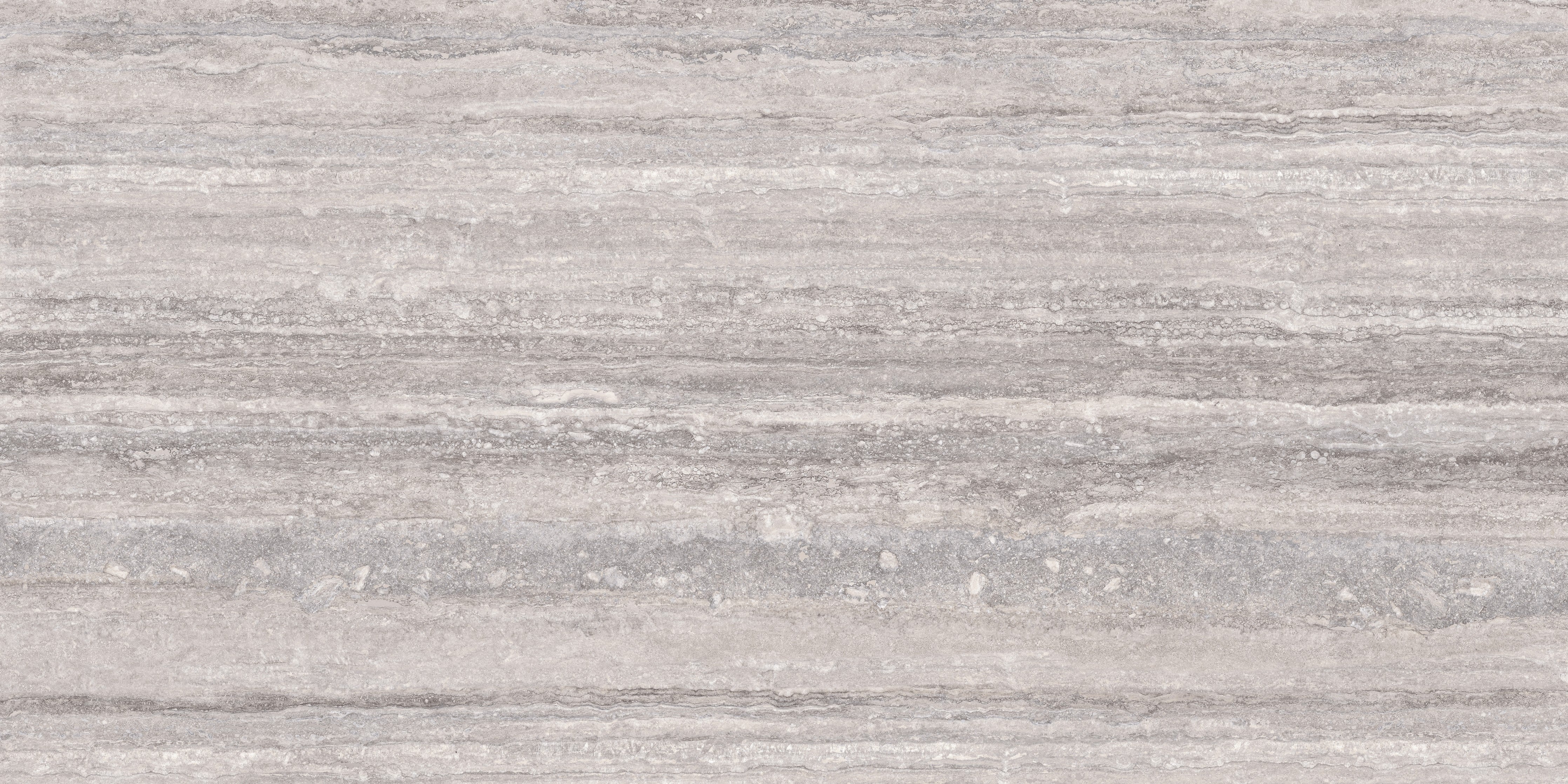 WC-Rückwand-Eleganter Travertin-Look in Grau-Weiß