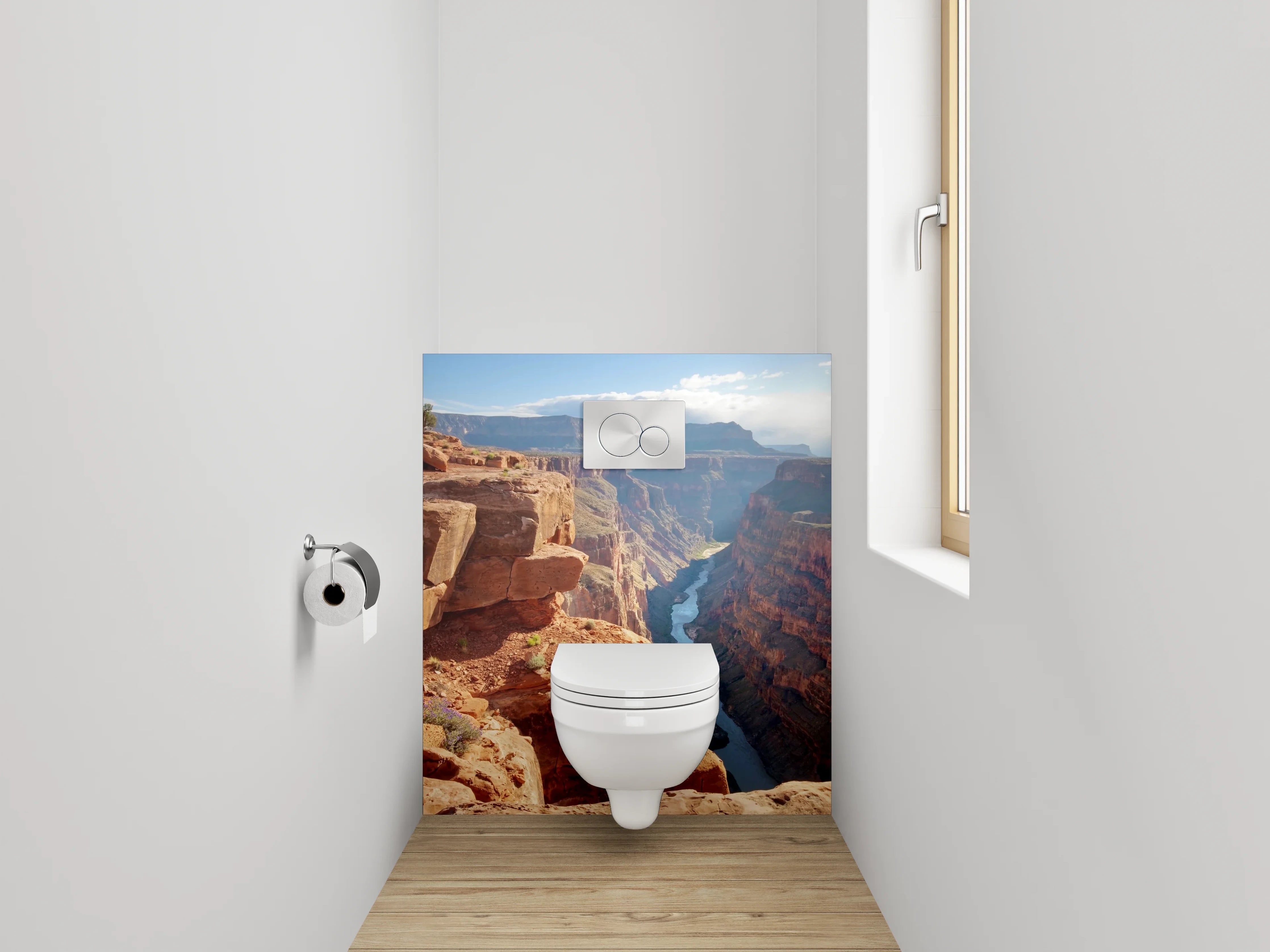 WC-Rückwand - Grand Canyon Naturpanorama Wandbild