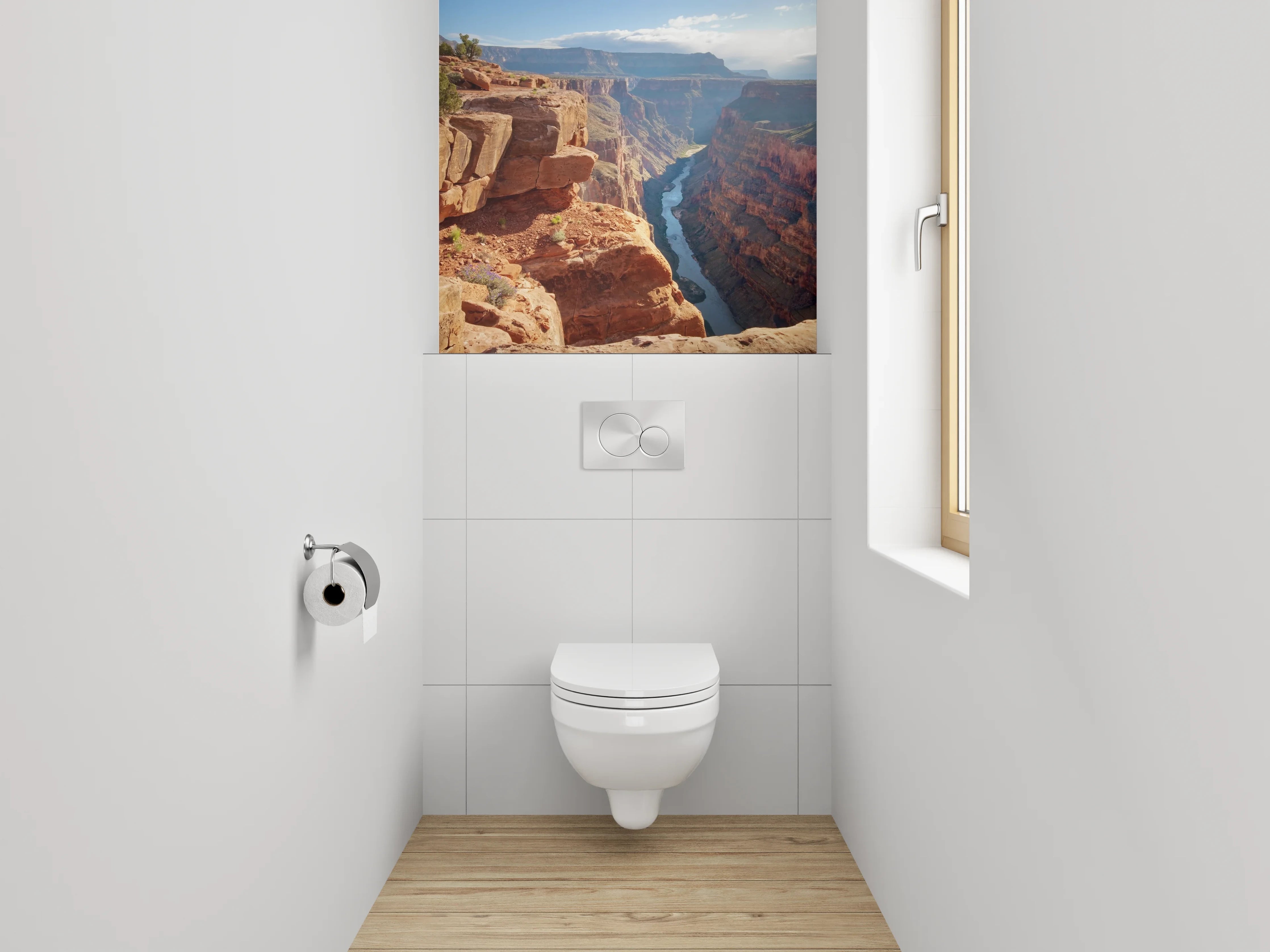 WC-Rückwand - Grand Canyon Naturpanorama Wandbild